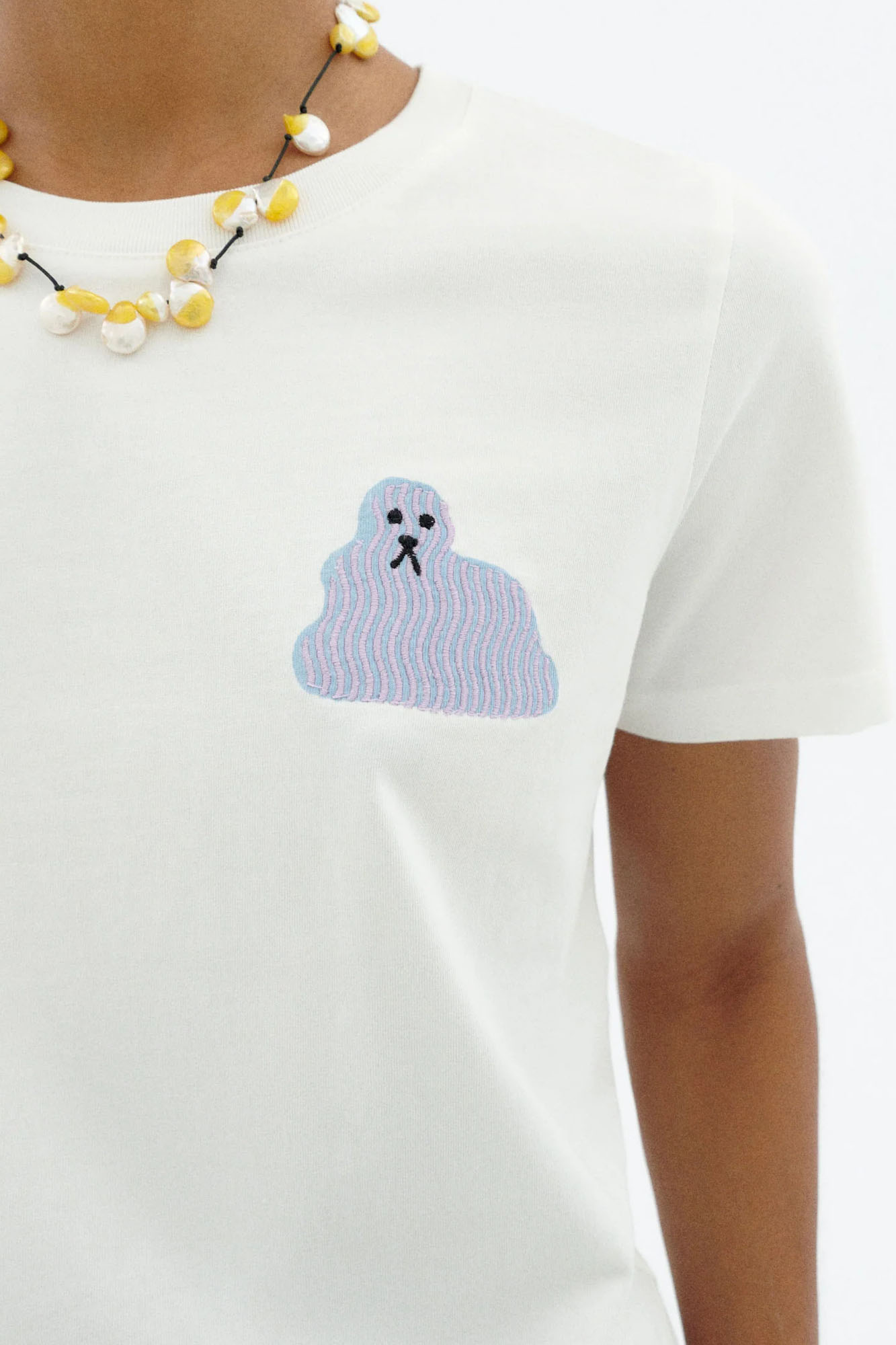 Camiseta de algodón orgánico BLUEDOG