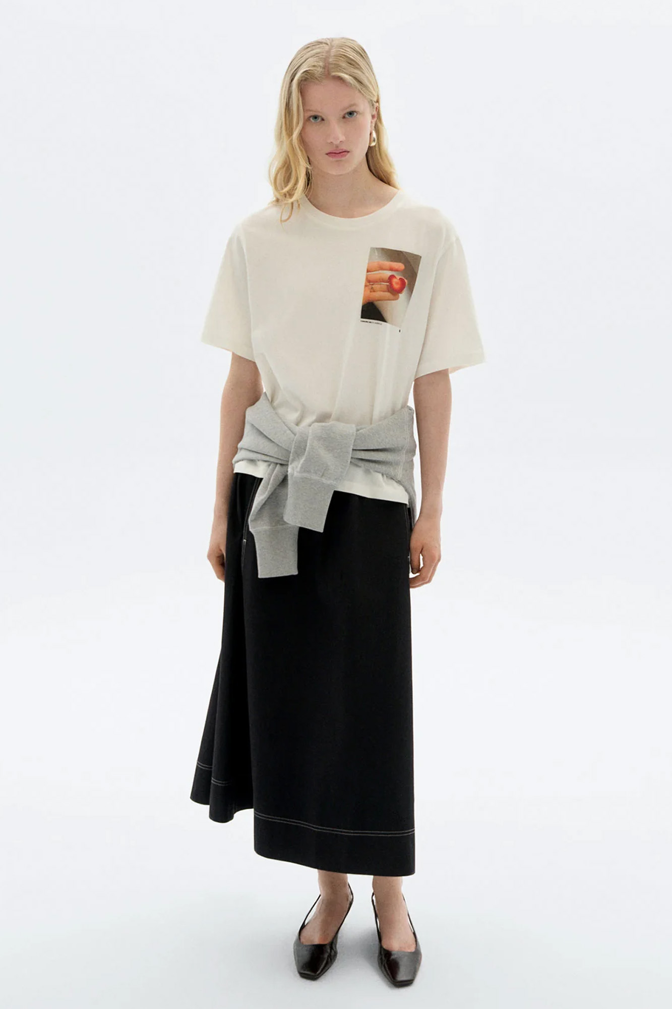 Camiseta de algodón orgánico FRESA LUCIA - Imagen 3