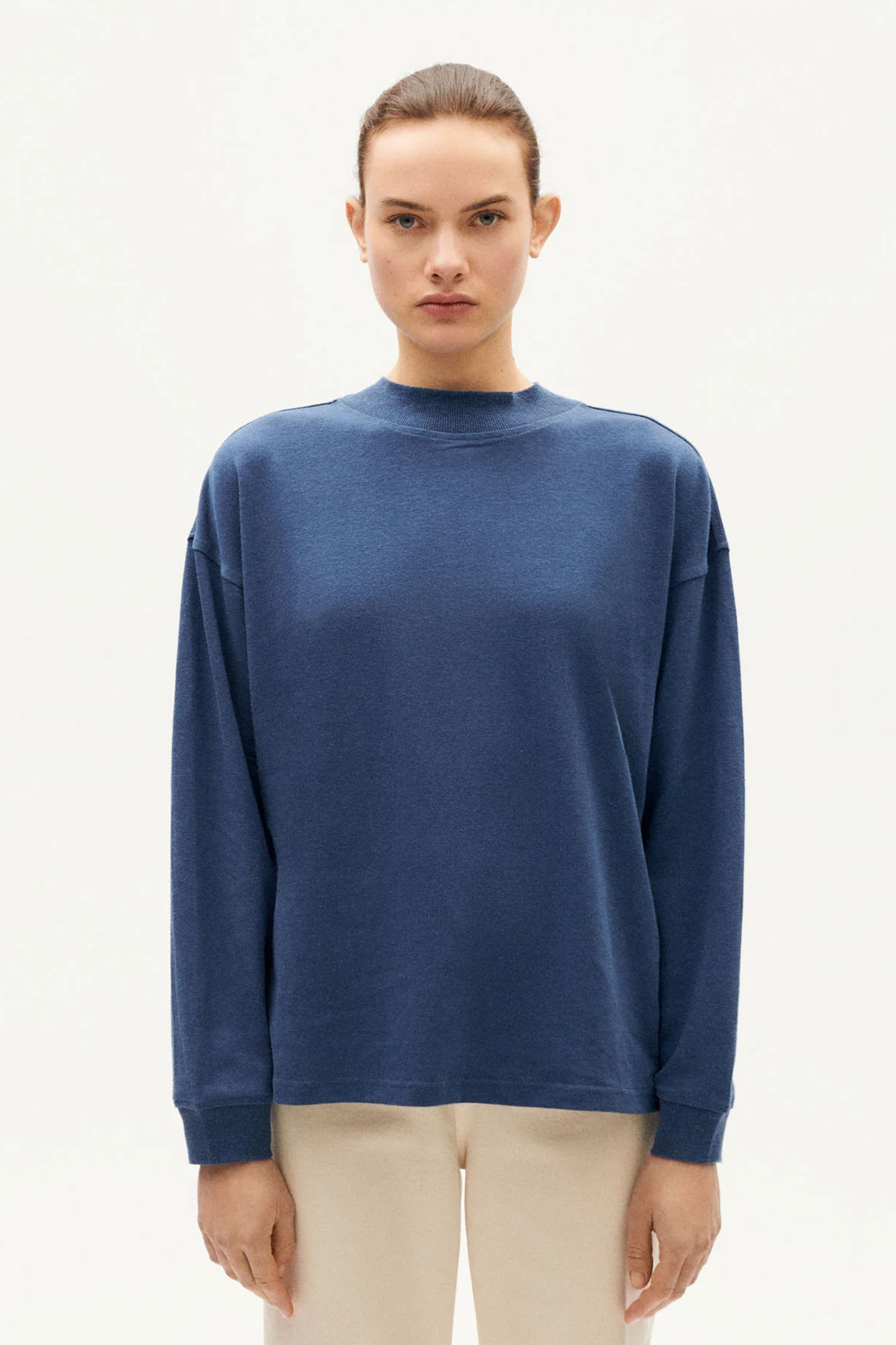 Camiseta gruesa azul hemp FREIRE