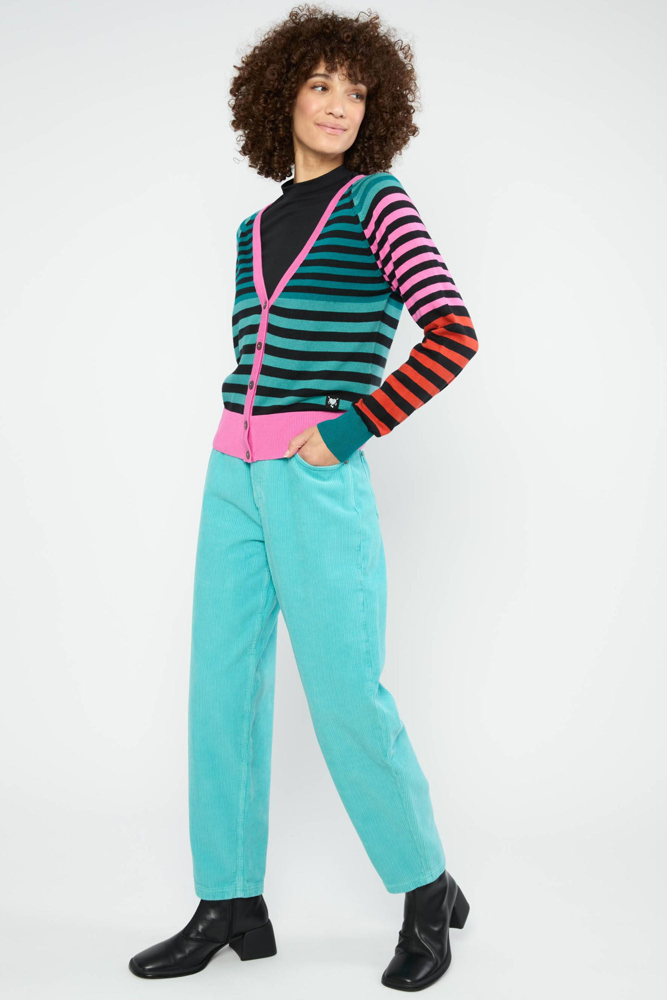 Cardigan de rayas BRIGHT SIDE