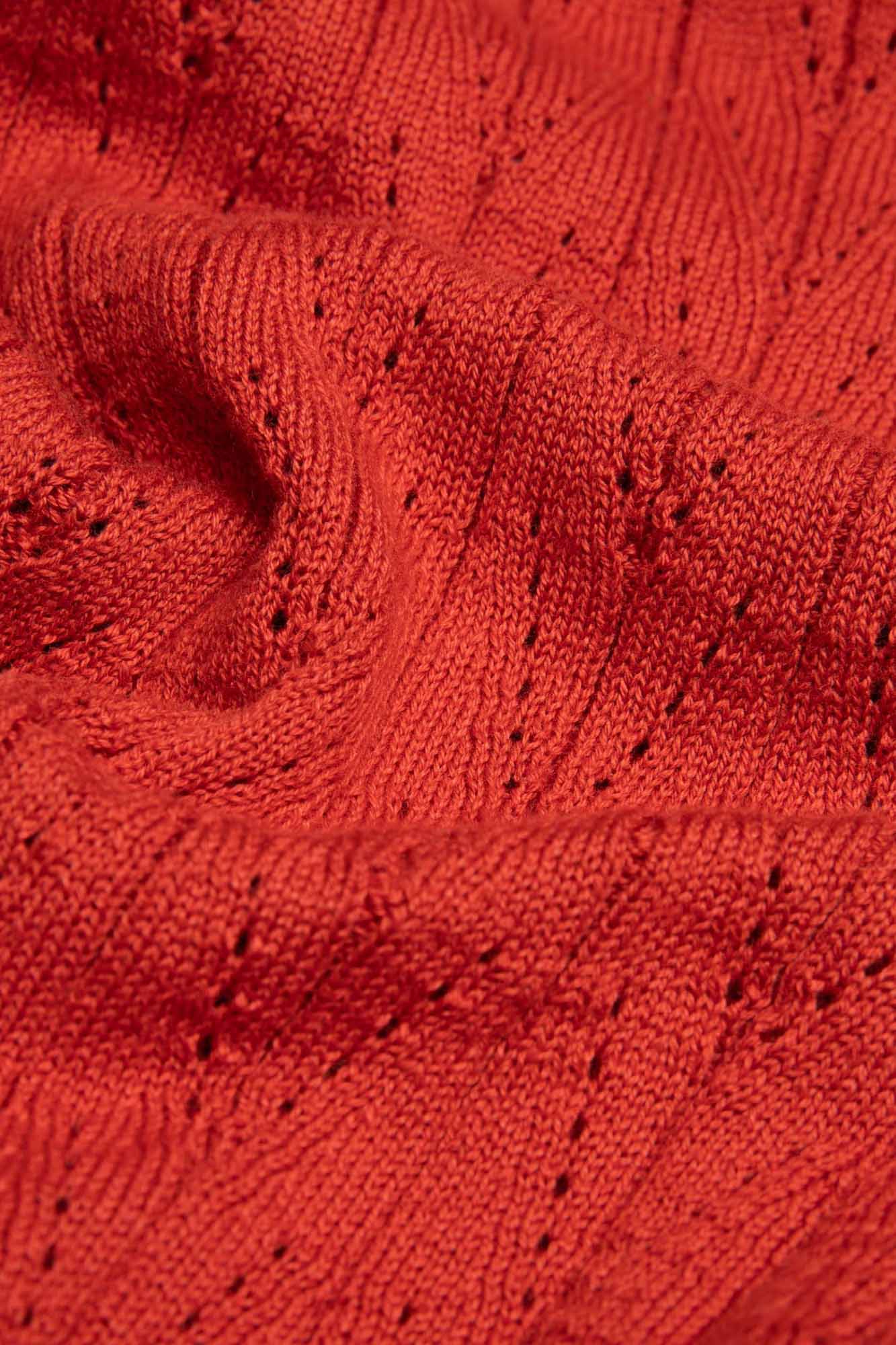 Cárdigan rojo SAVE THE WORLD - Imagen 4