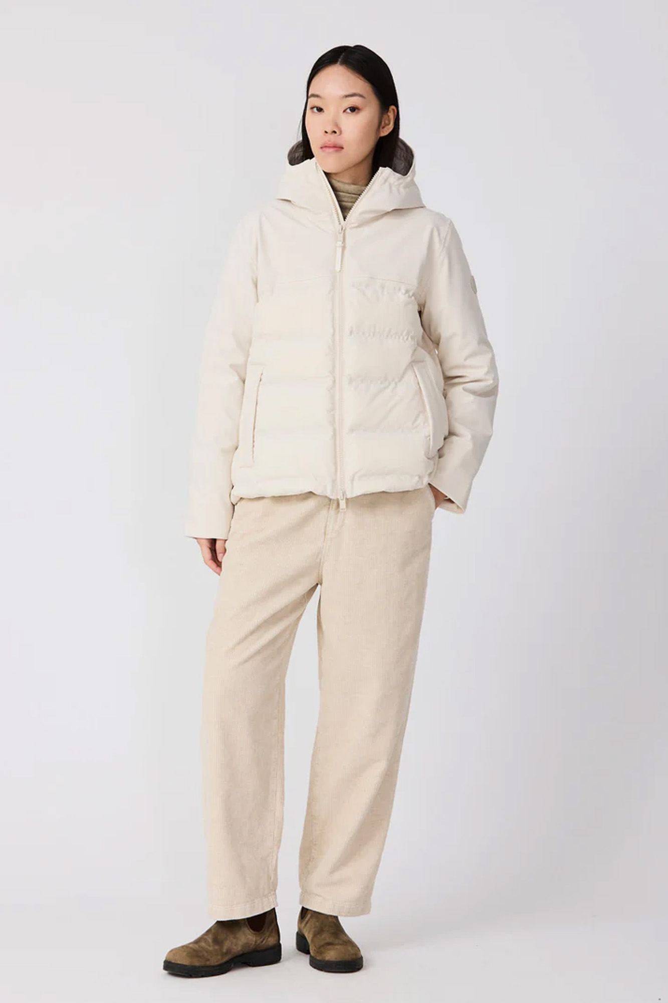 Cazadora corta TEMPESTA WHITECAP GRAY