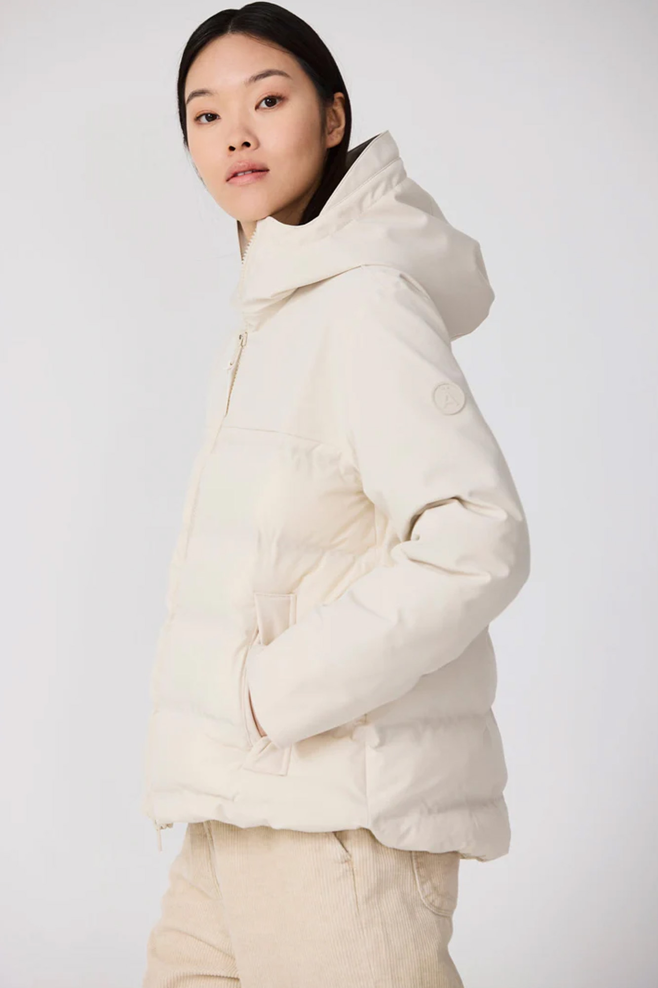 Cazadora corta TEMPESTA WHITECAP GRAY