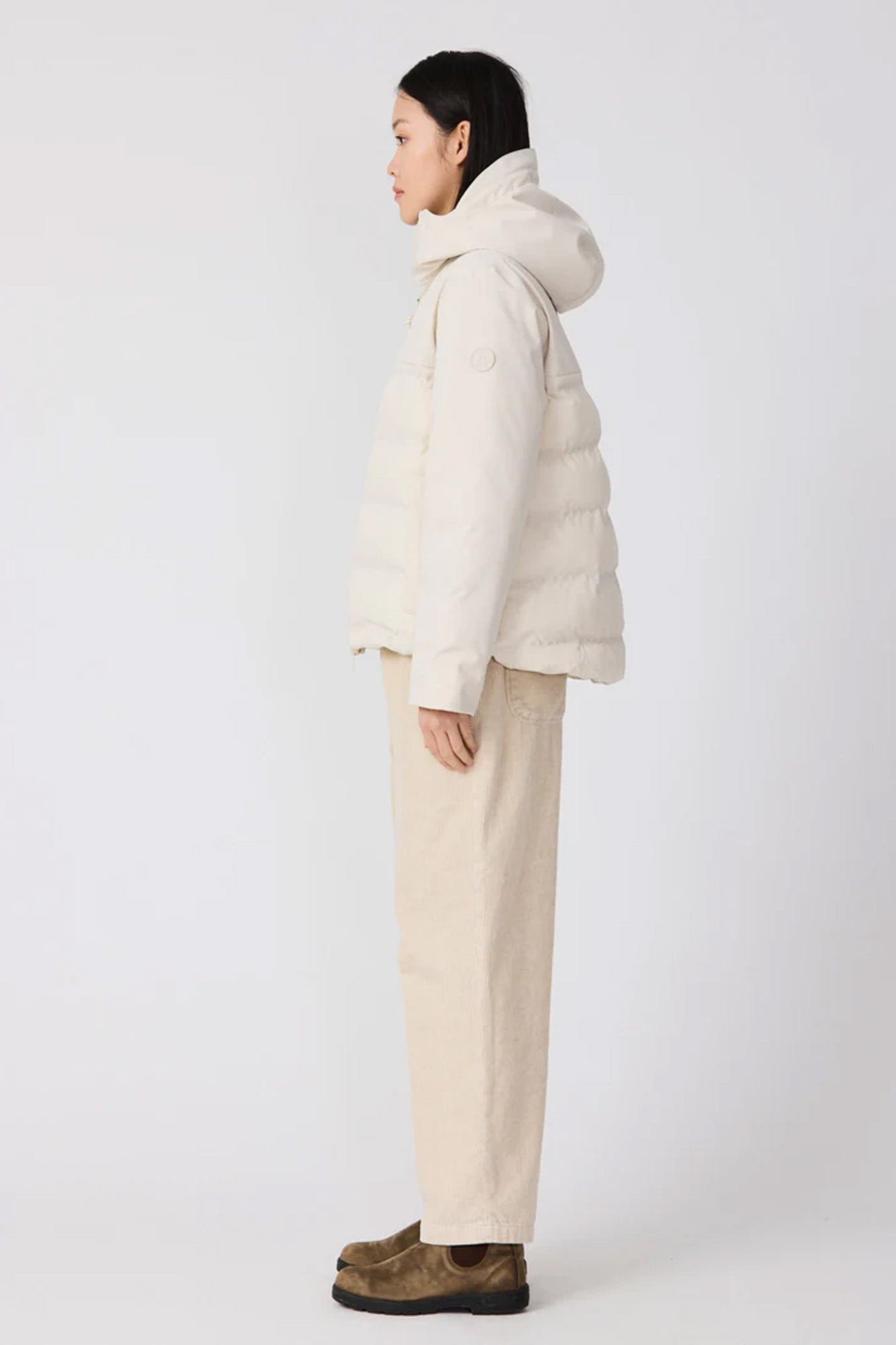 Cazadora corta TEMPESTA WHITECAP GRAY - Imagen 3