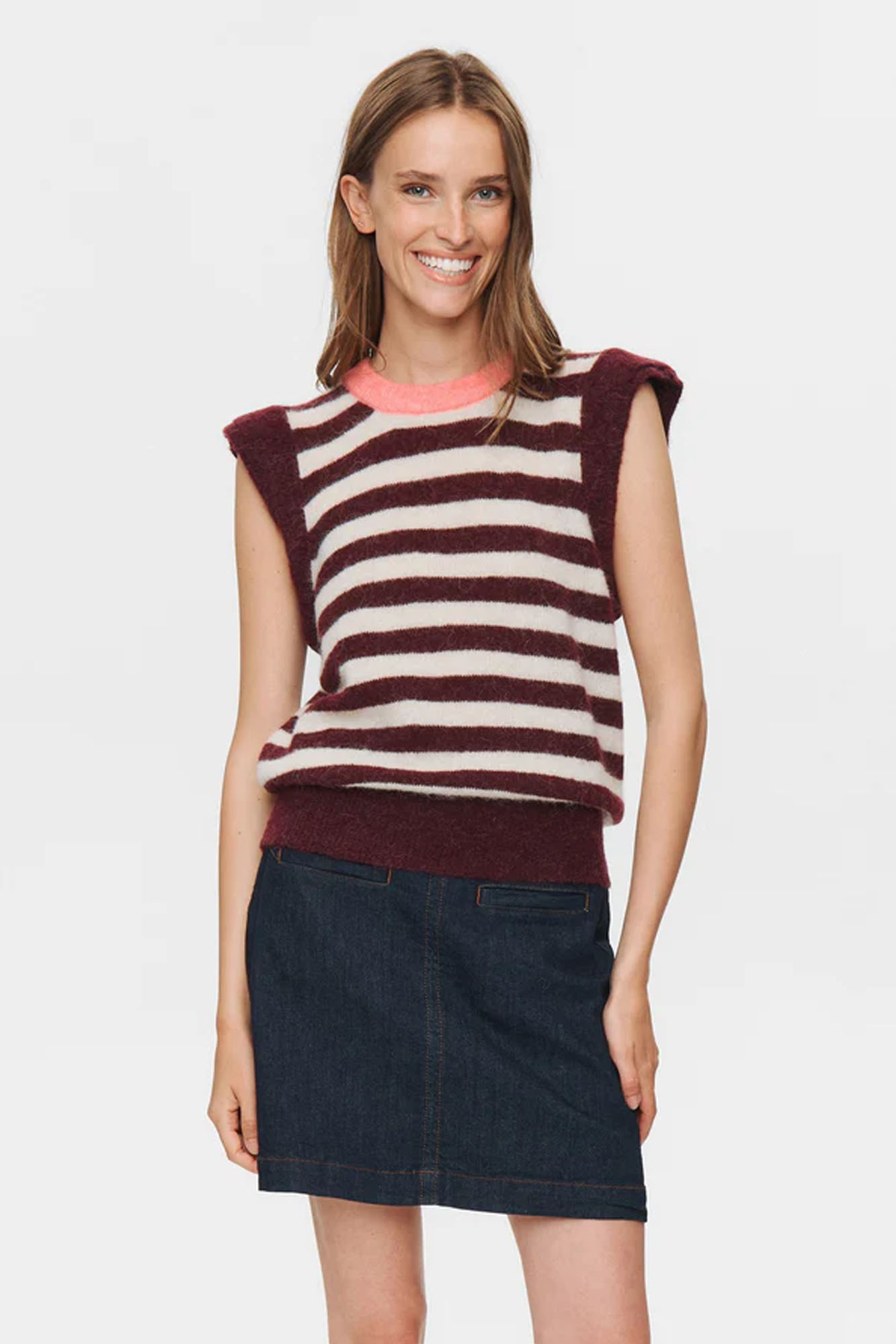 Chaleco de rayas NUCIARA