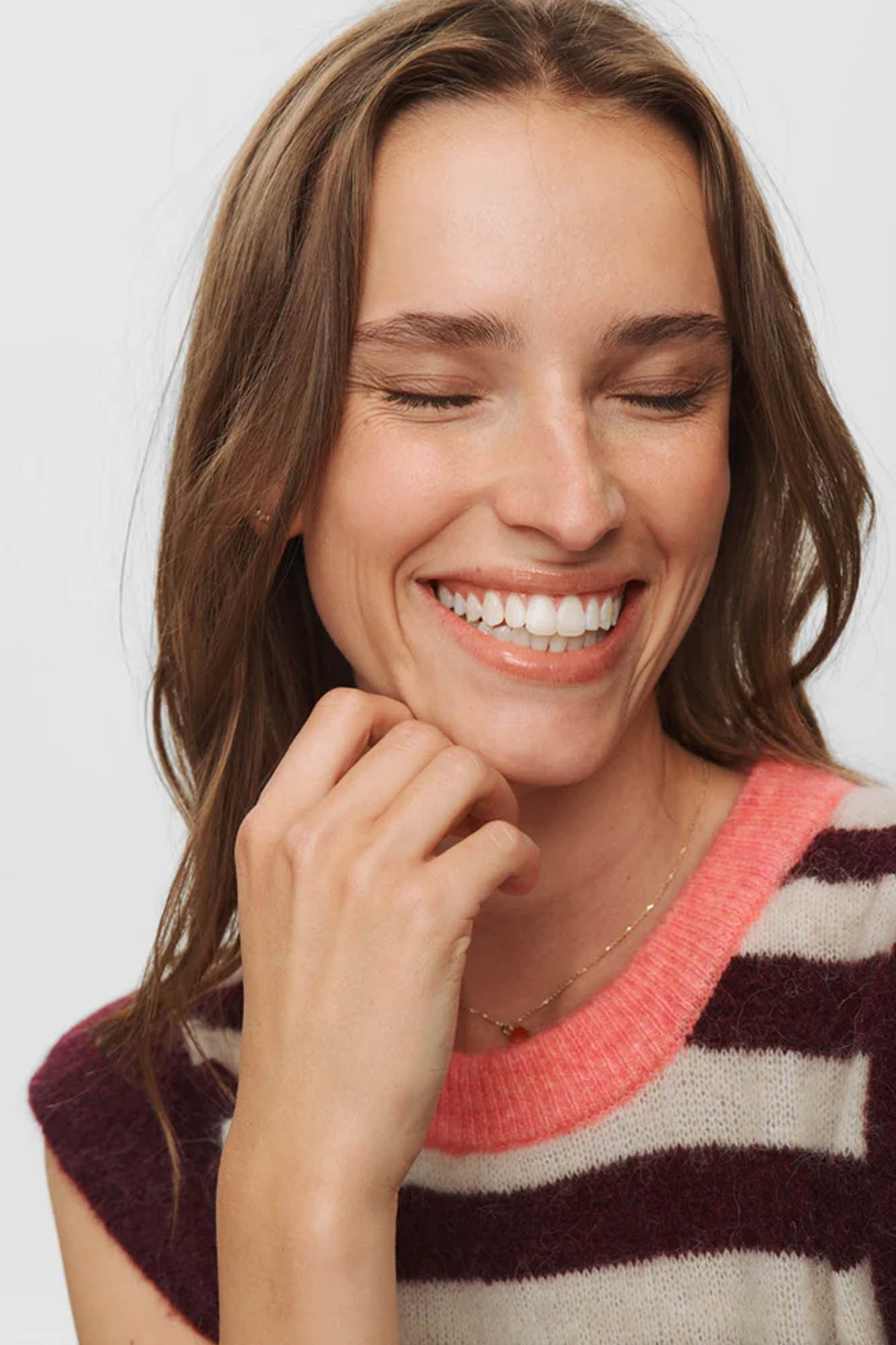 Chaleco de rayas NUCIARA - Imagen 5