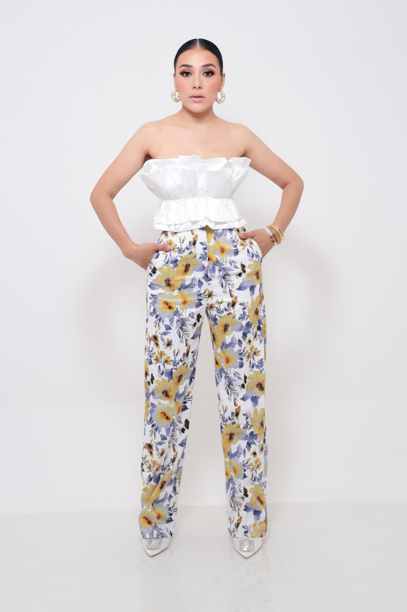 CONJUNTO FLORAL P05985