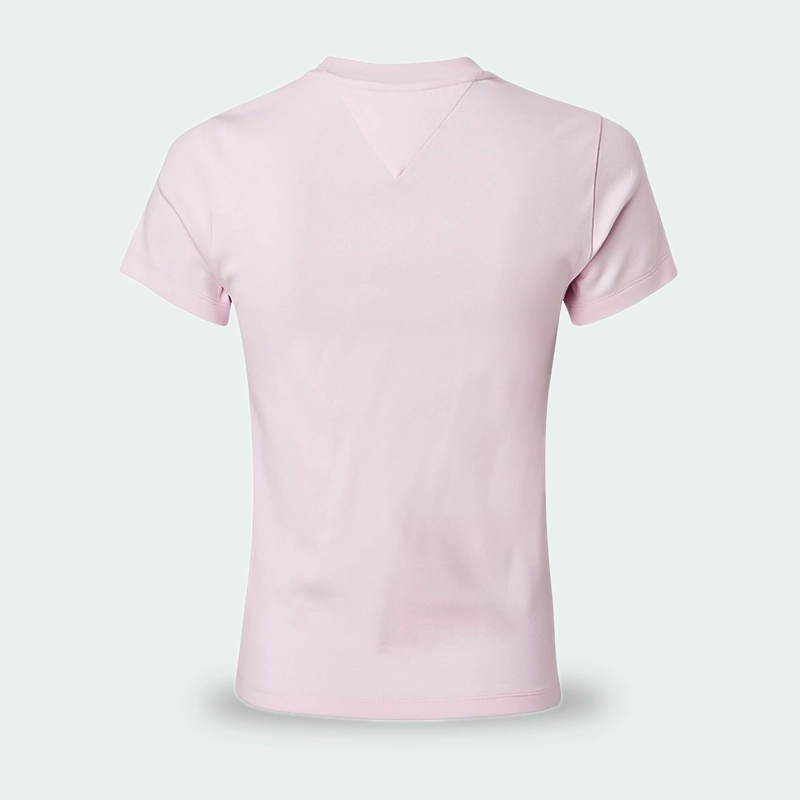 Camiseta Tommy Jeans Essentials Rosa Dama K05207