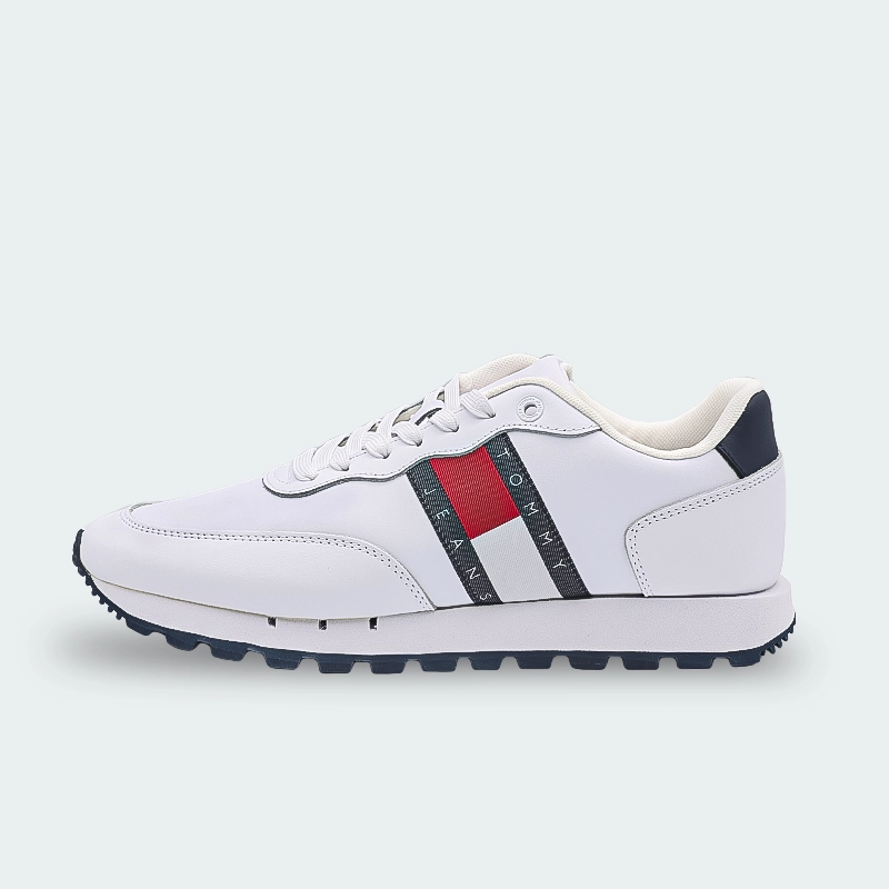 Tenis Tommy Jeans Leather Para Hombre K06387