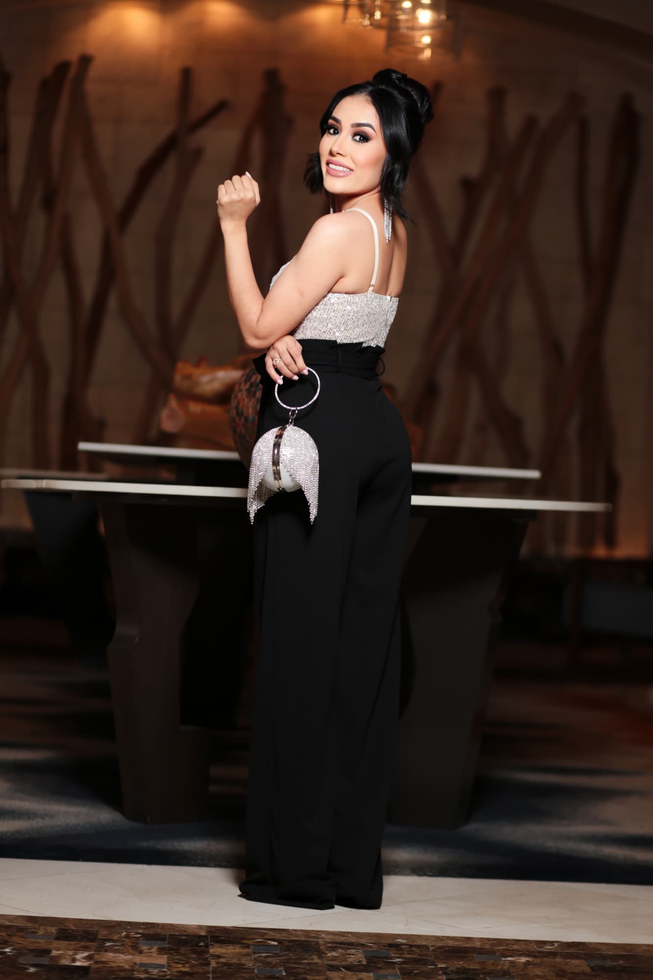 ENTERIZO SILVER BLACK P06465