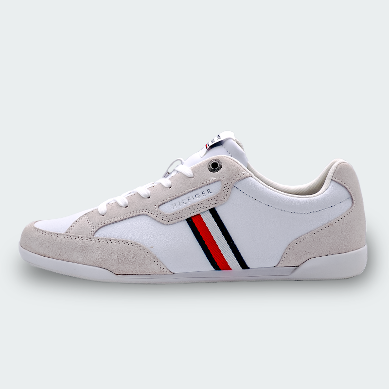 Tenis Tommy Hilfiger Classic Lo Cupsole Leather Hombre K06314