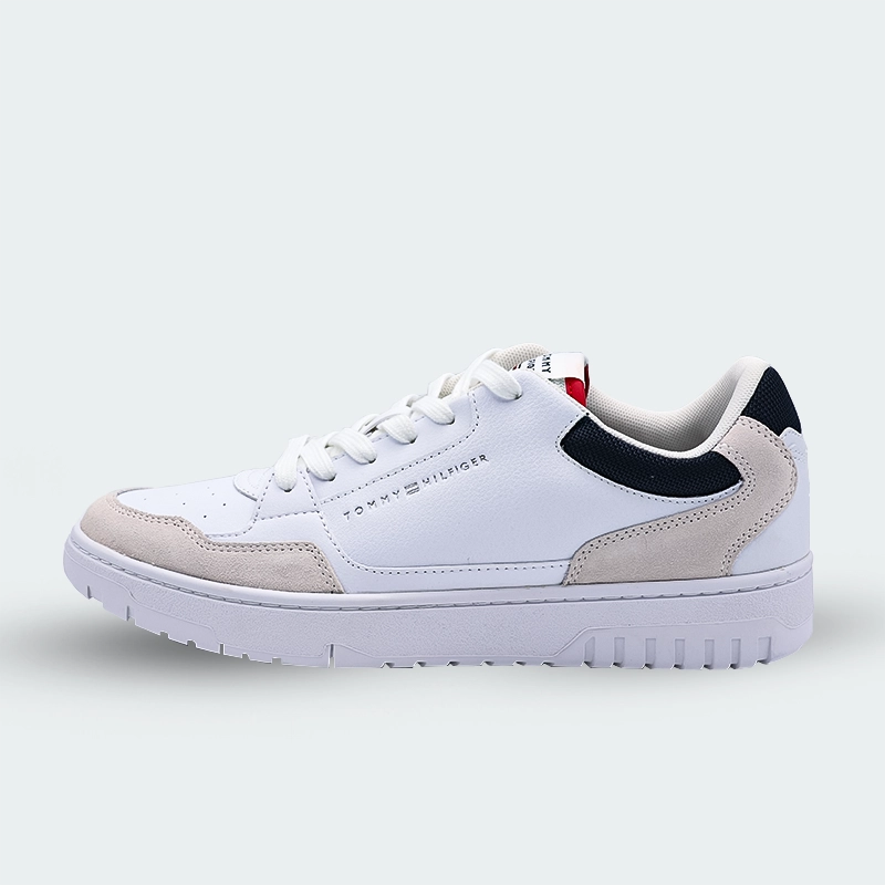 Tenis Tommy Jeans Leather Cupsole Basketball Trainers para Hombre K06386