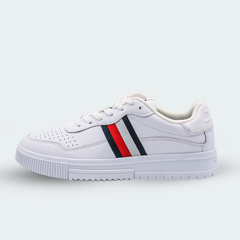 Tommy Hilfiger Supercup Lealther Stripes Hombre