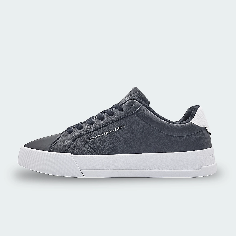 Tenis Tommy Hilfiger Court Better Darkblue Tumbled Hombre K06318