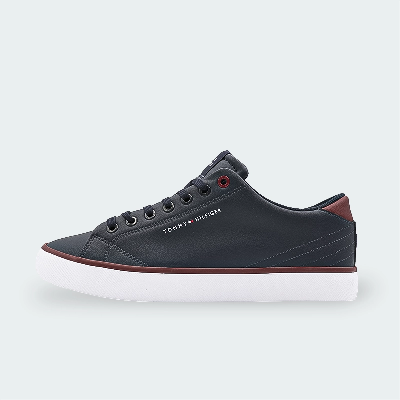 Tenis Tommy Hilfiger Hi Vulc Core Low Leather Hombre K06337