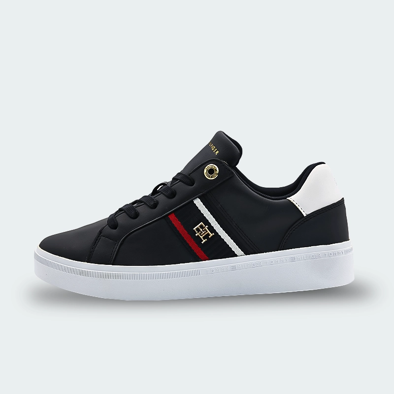 Tenis Tommy Hilfiger Cupsole Skin Monograma Mujer K06326