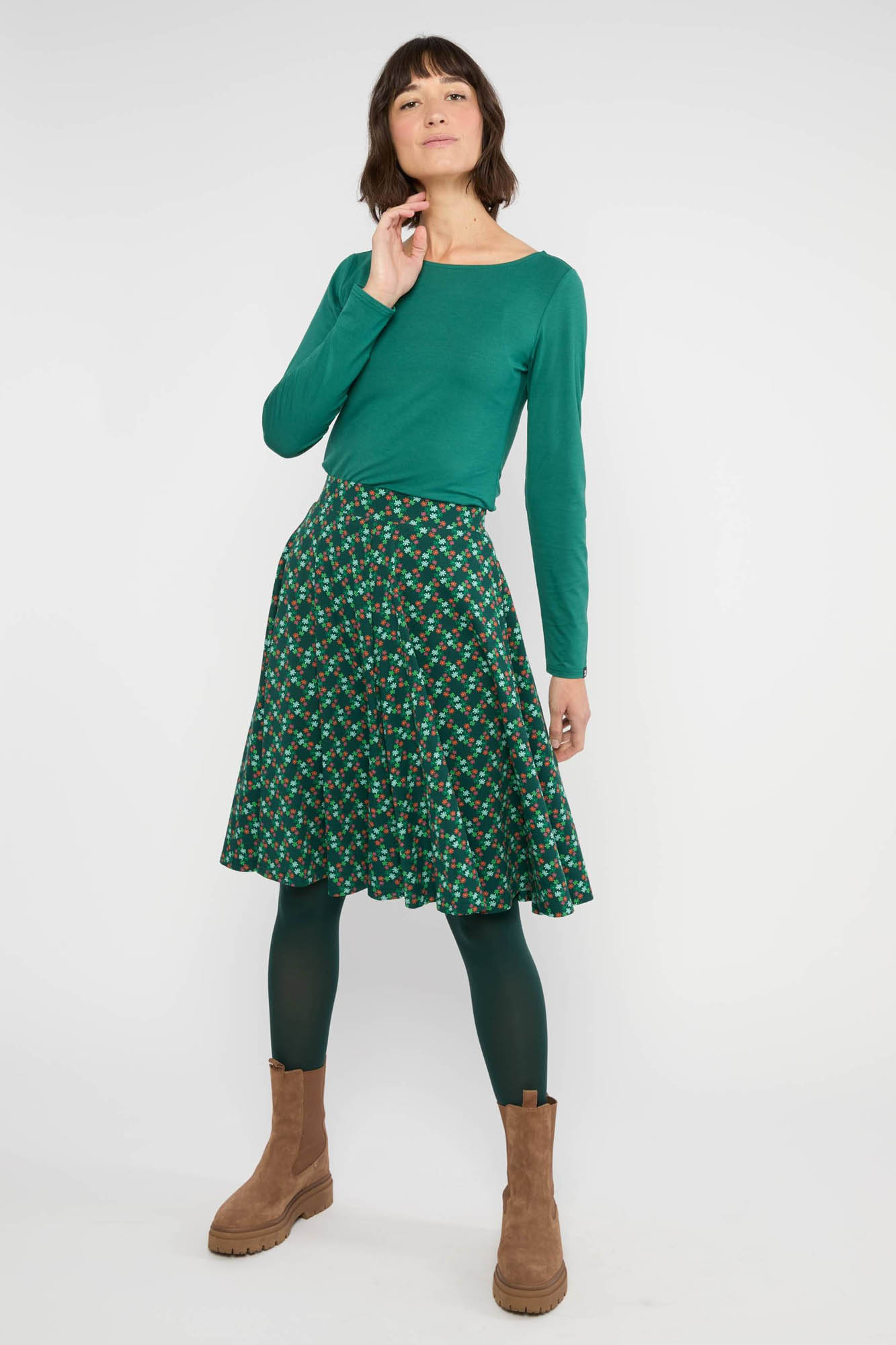 Falda de algodón SHIMMERING