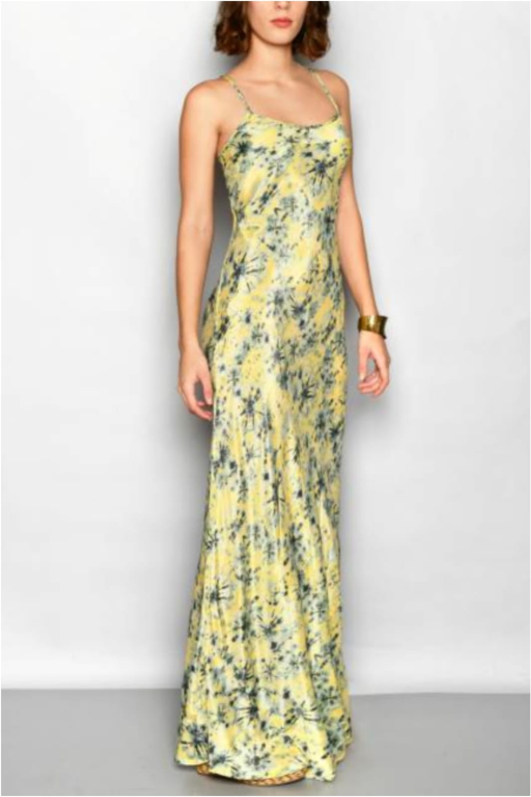 Vestido largo mujer estampado