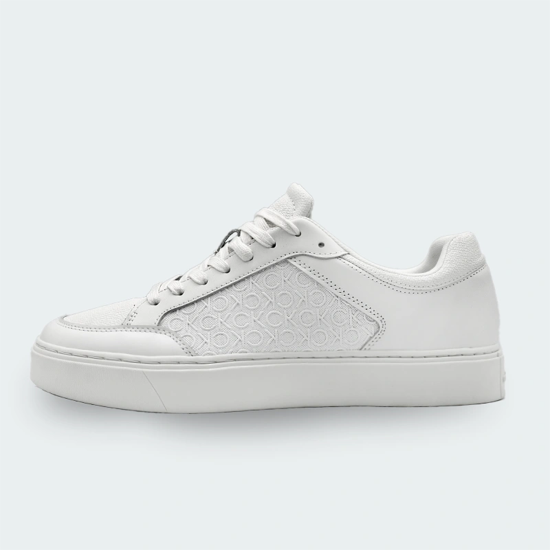 Tenis Calvin Klein Monogram Trainers Blanco Hombre K05679