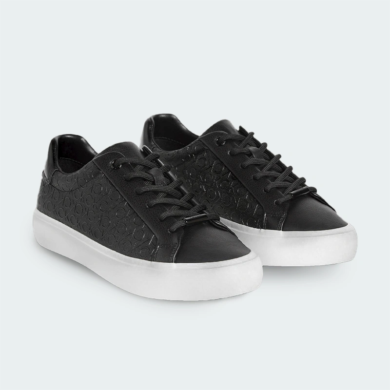 Tenis Calvin Klein Monogram Negro Mujer K05678
