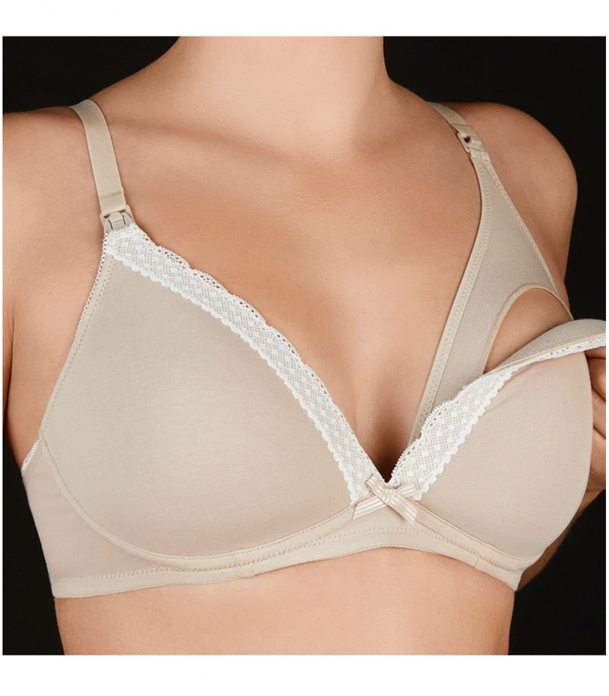 💥 Sujetador Maternal Jasmina de Selene -Copa C – Comodidad Soporte y Acceso Fácil en Cada Toma💥