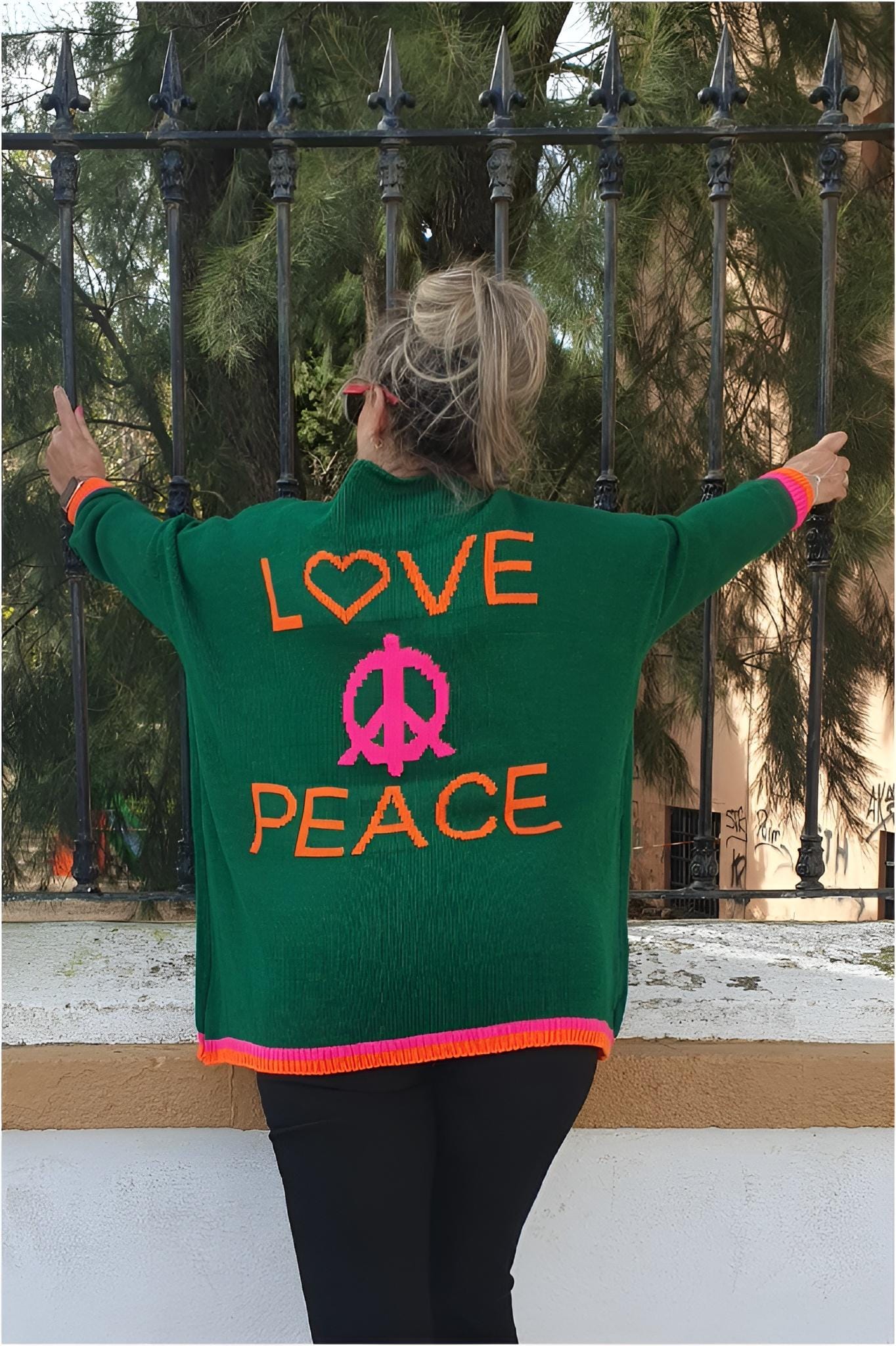 Jersey mujer Amor y Paz