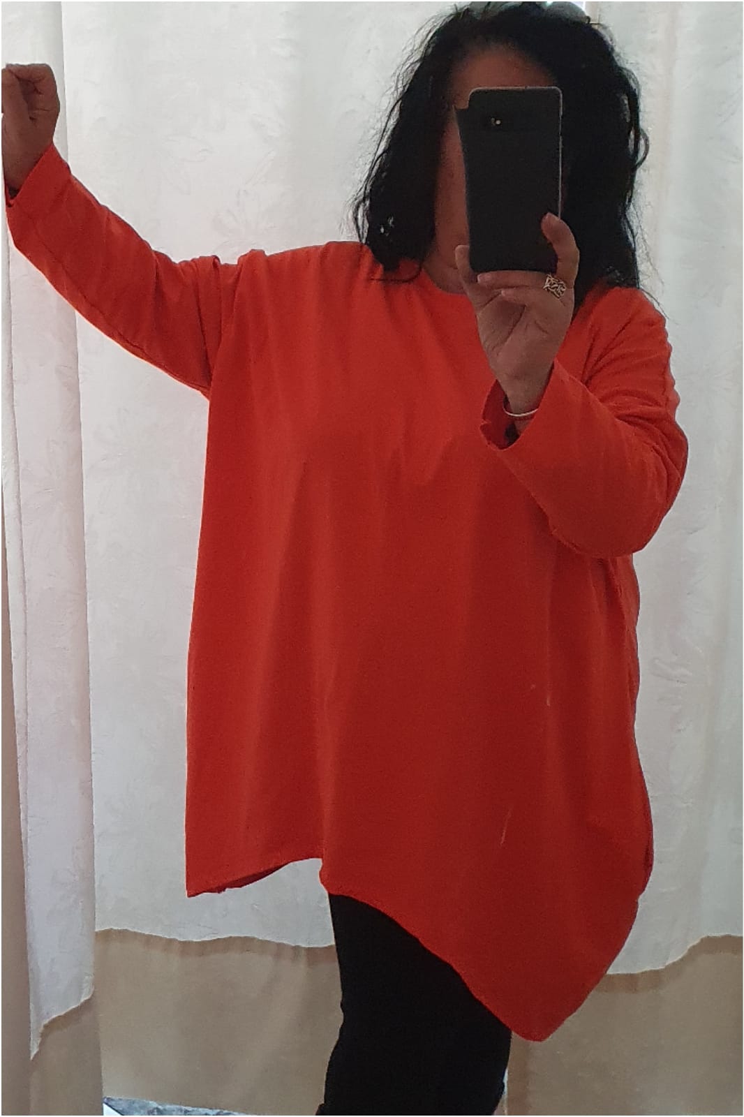 Camiseta mujer alas talla grande