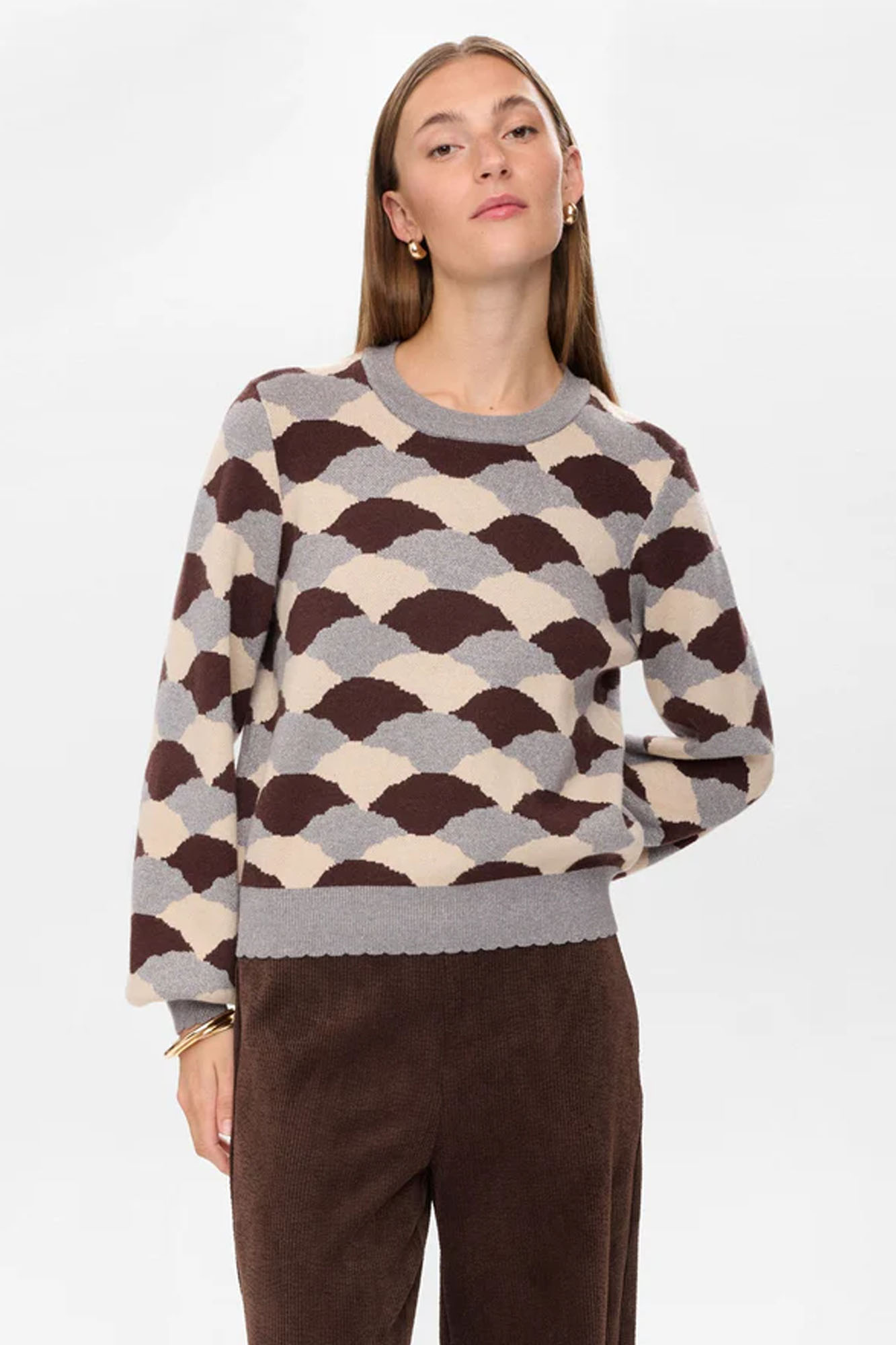 Jersey con hilo de lurex NULILA