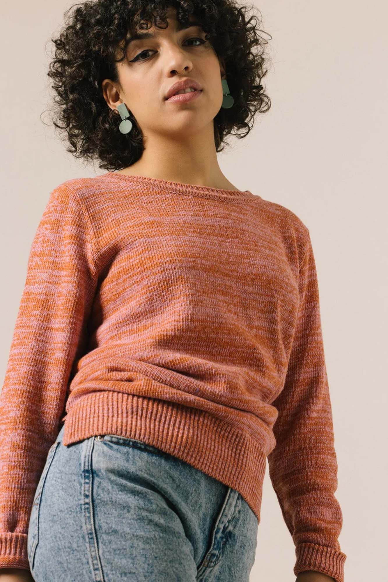 Jersey de hilo reciclado NISE TORCH SALMON