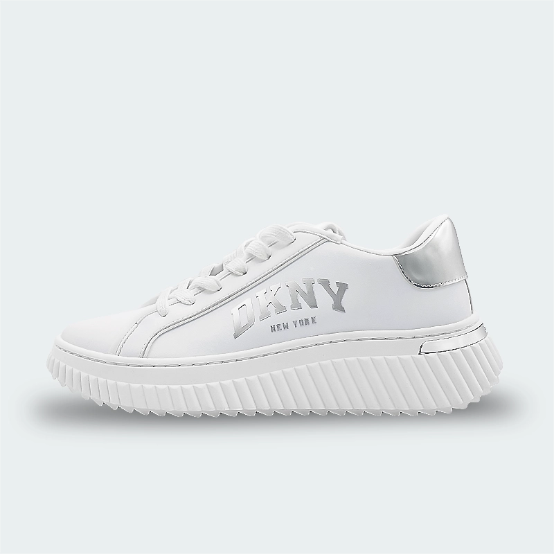 Tenis DKNY Leon-Lace Up Sneak White Mujer K05740