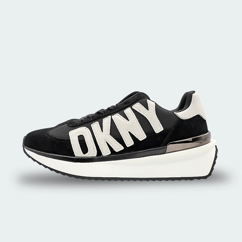 Tenis DKNY Arlan-Lace Up Snea Black Mujer K05732
