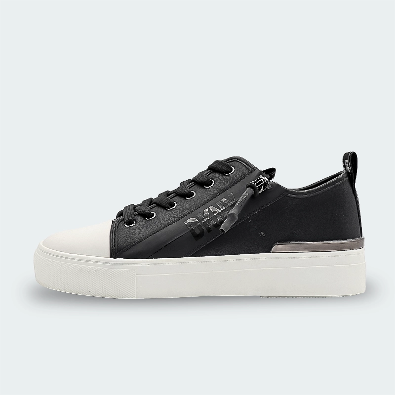 Tenis DKNY Chaney-Lace Up Sne Black Mujer K05733