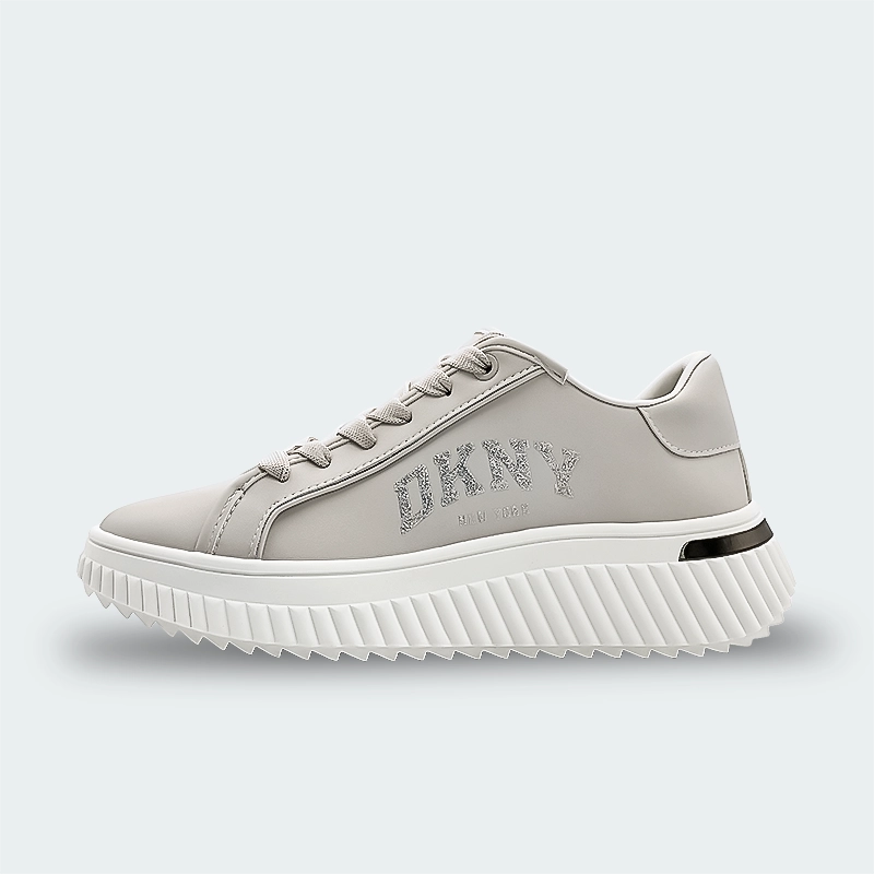 Tenis DKNY Larissa-Lace Up PL Beige Mujer K05737