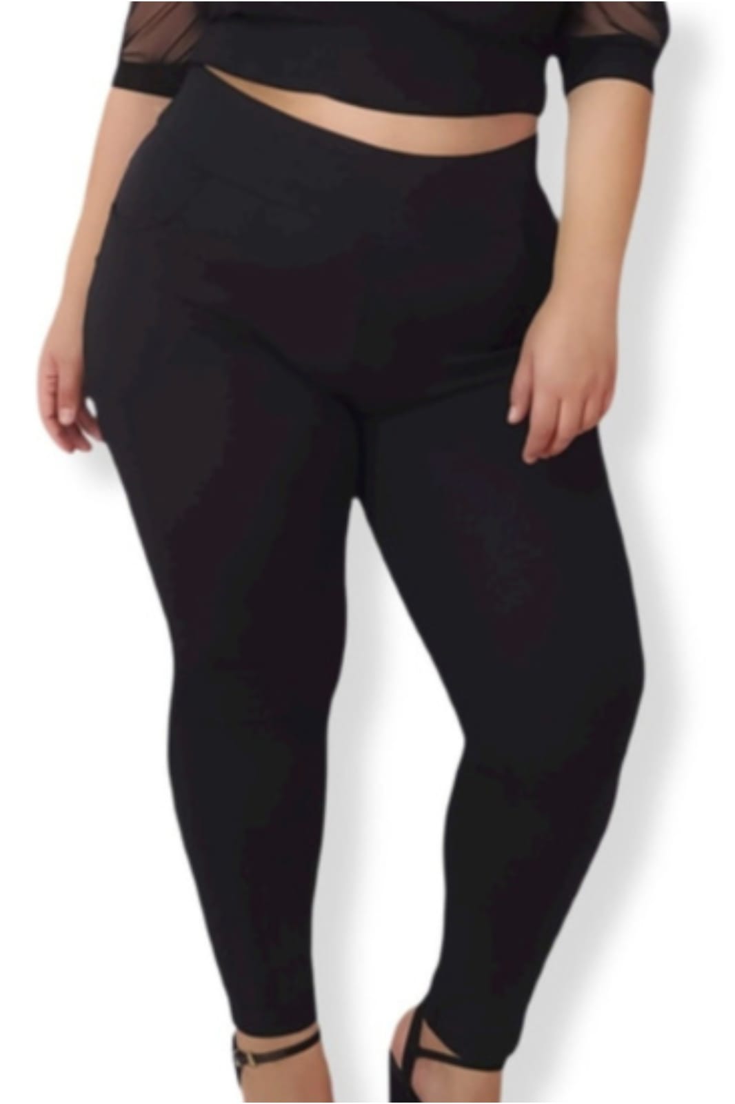 Pantalón elástico mujer Talla Grande