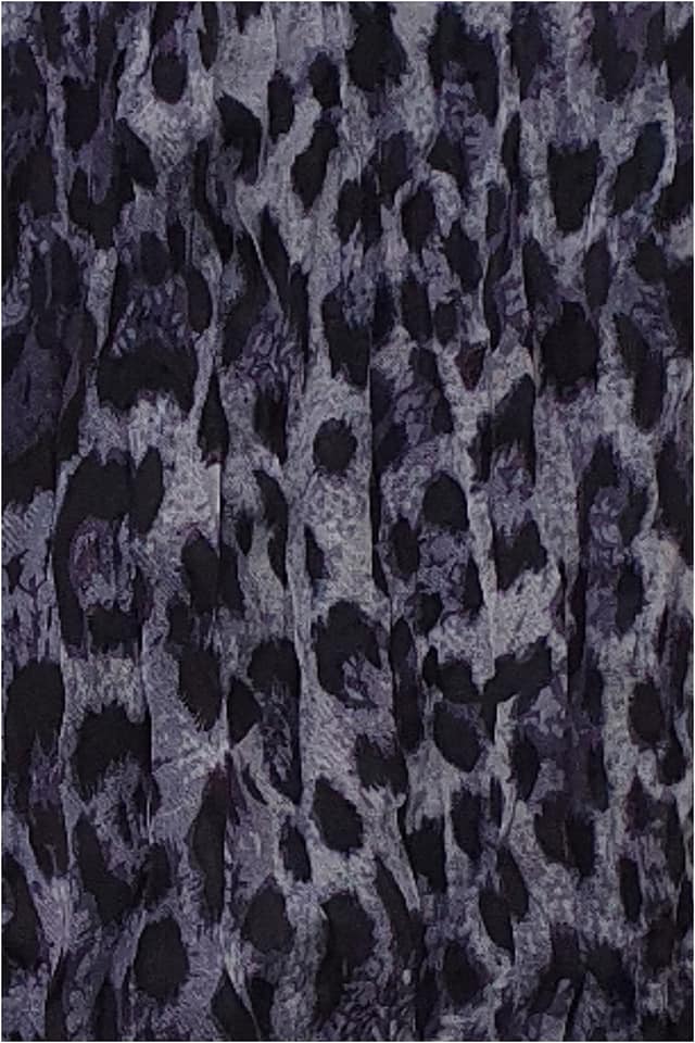 Pashmina animal print lila