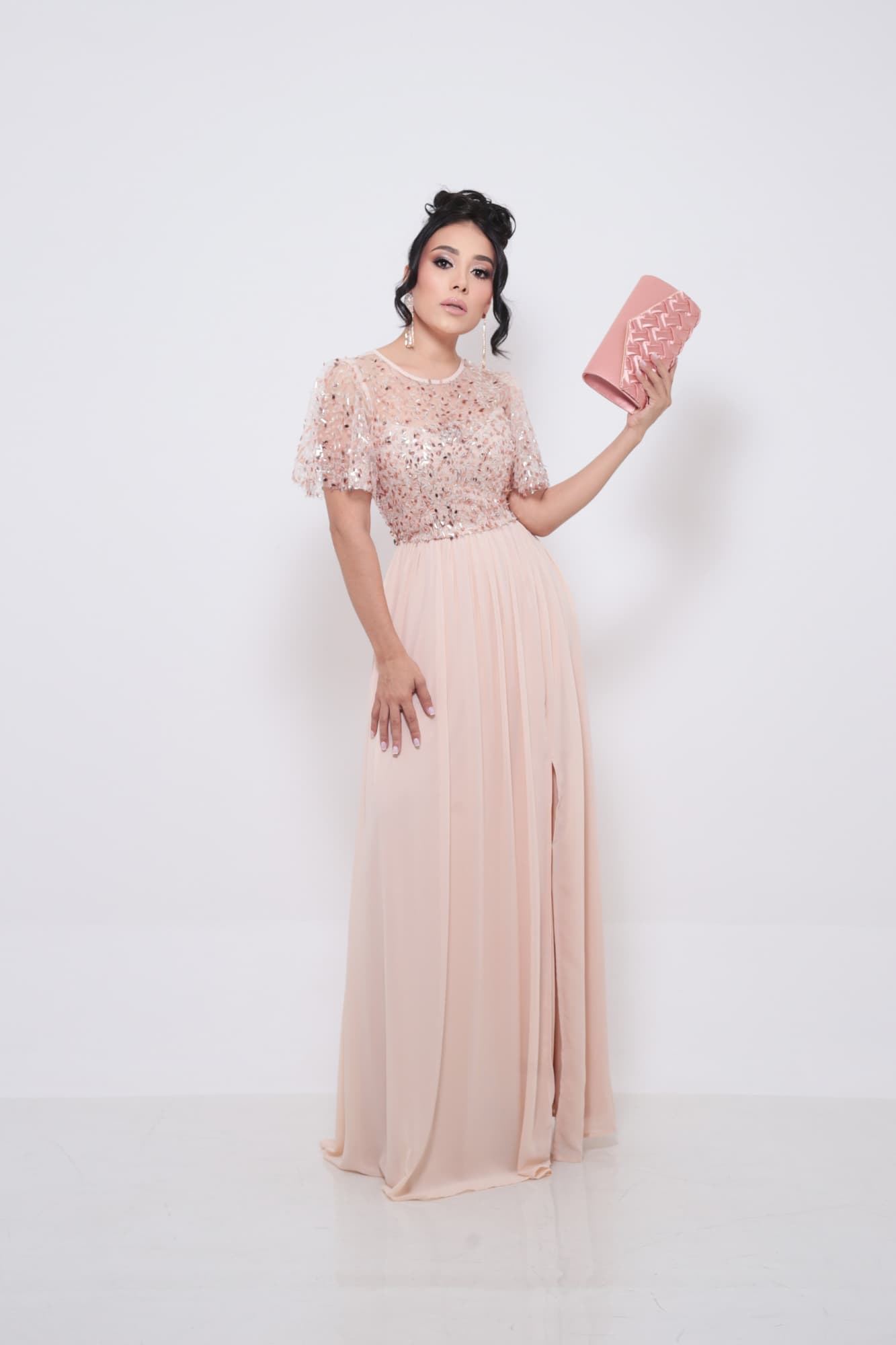 Maxi Vestido Blush P06926