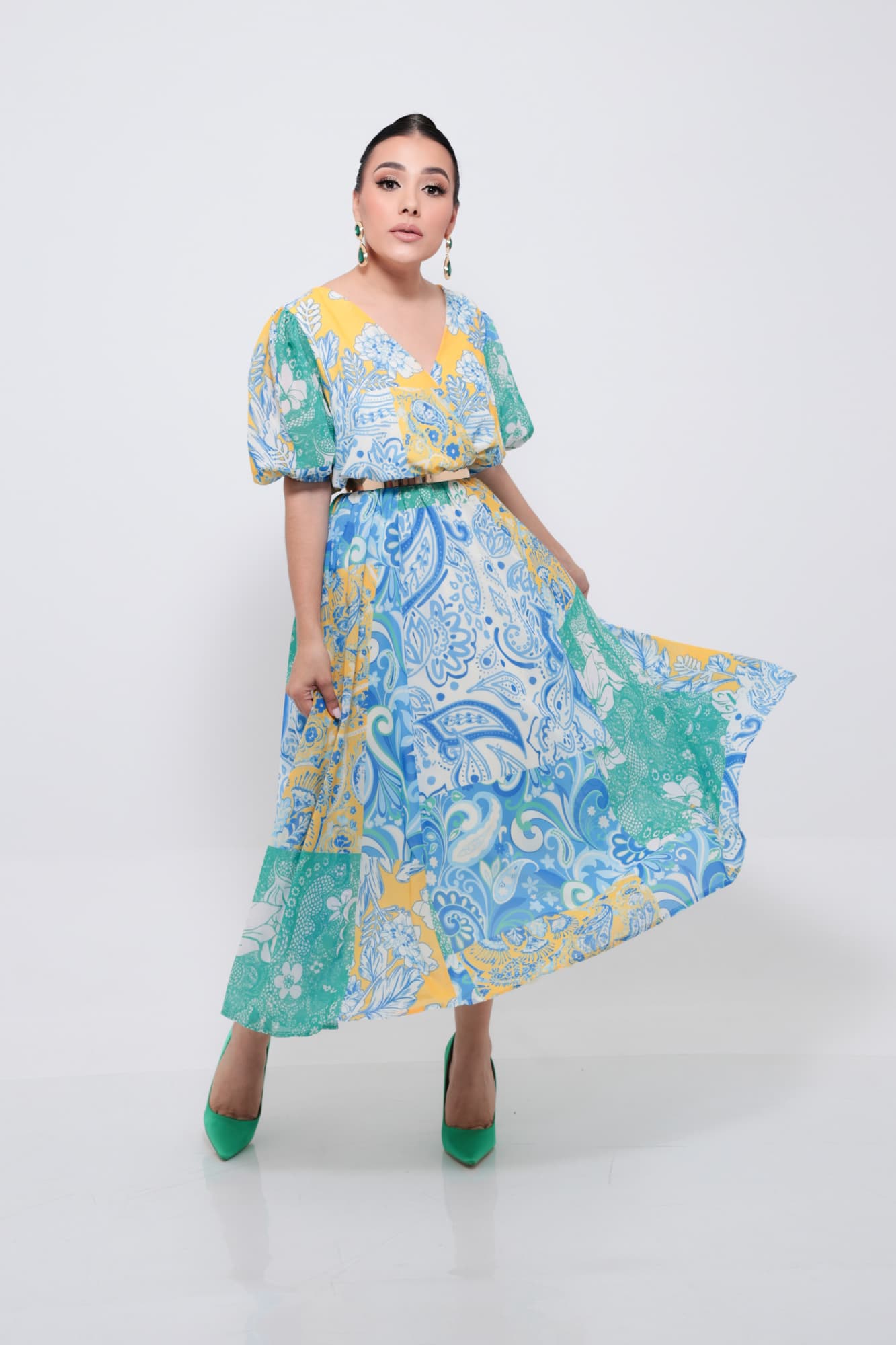 MAXI VESTIDO FLORAL P06796