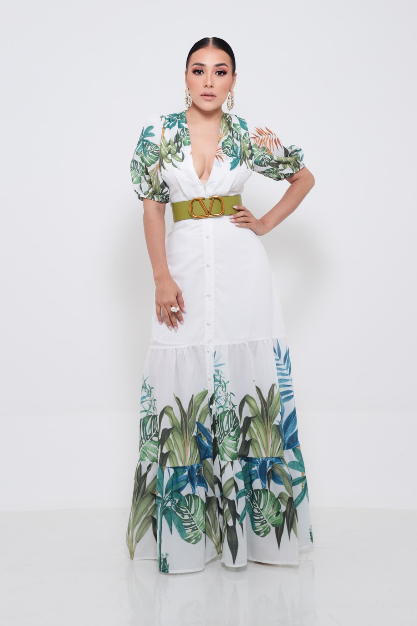 MAXI VESTIDO ESTAMPADO P06787