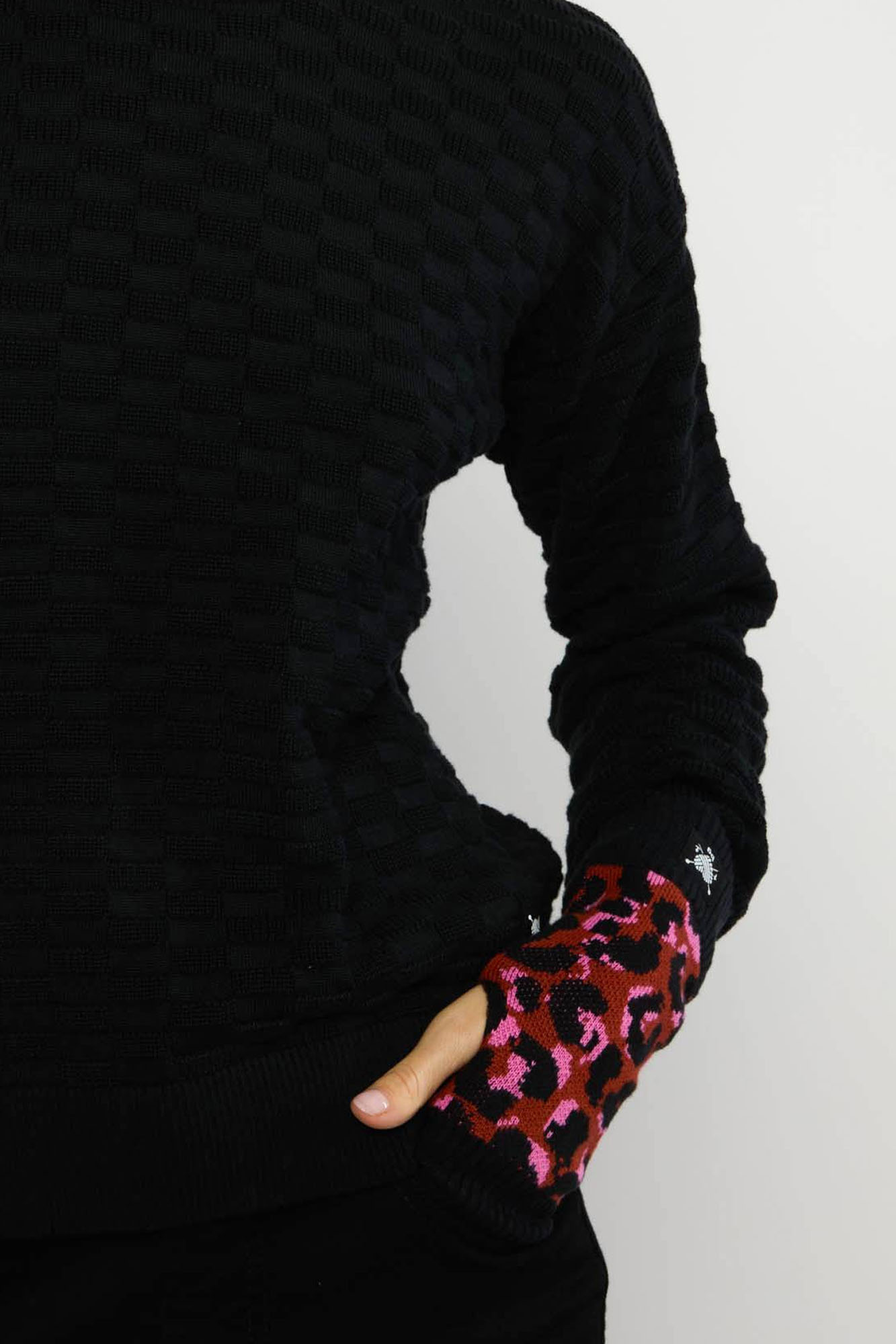 Mitones de algodón orgánico LEO