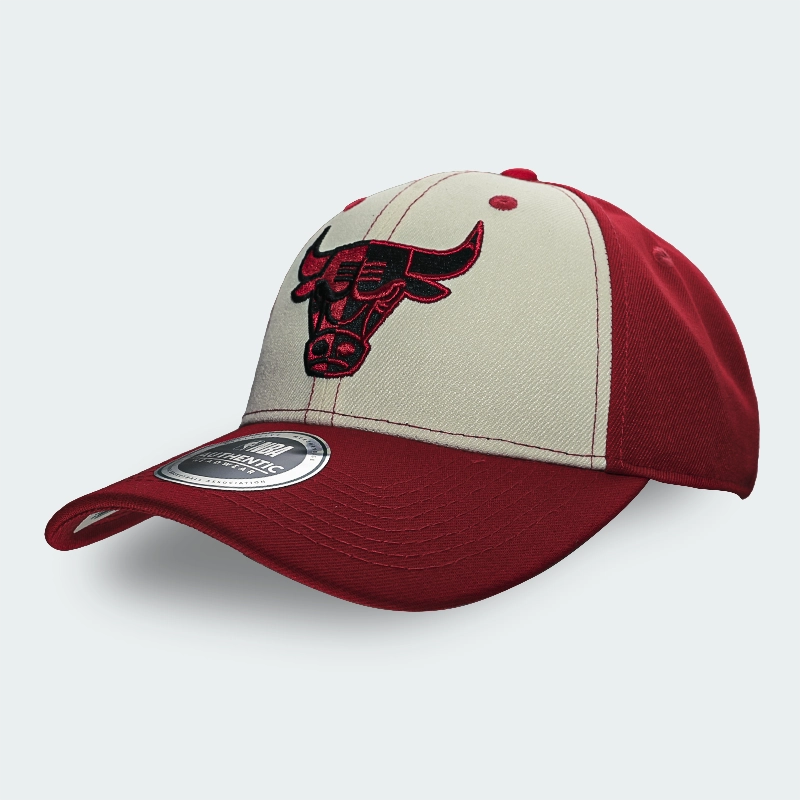 Gorra NBA Chicago Bulls Red-Cream Ajustable K05254
