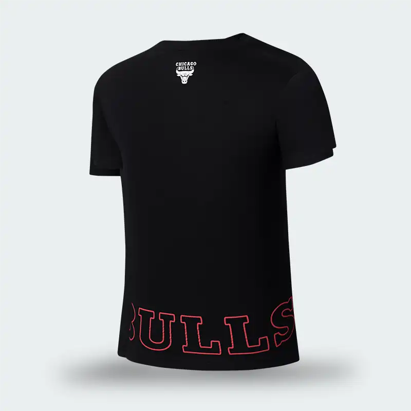 Camiseta NBA Chicago Bulls Negra Hombre K05163