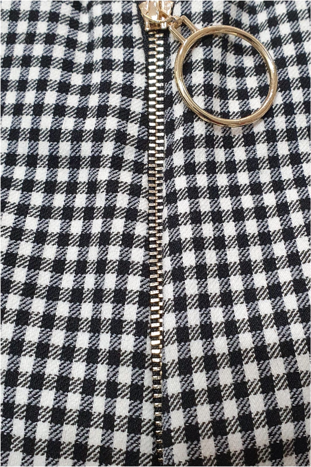 Pantalón malla mujer con cremallera