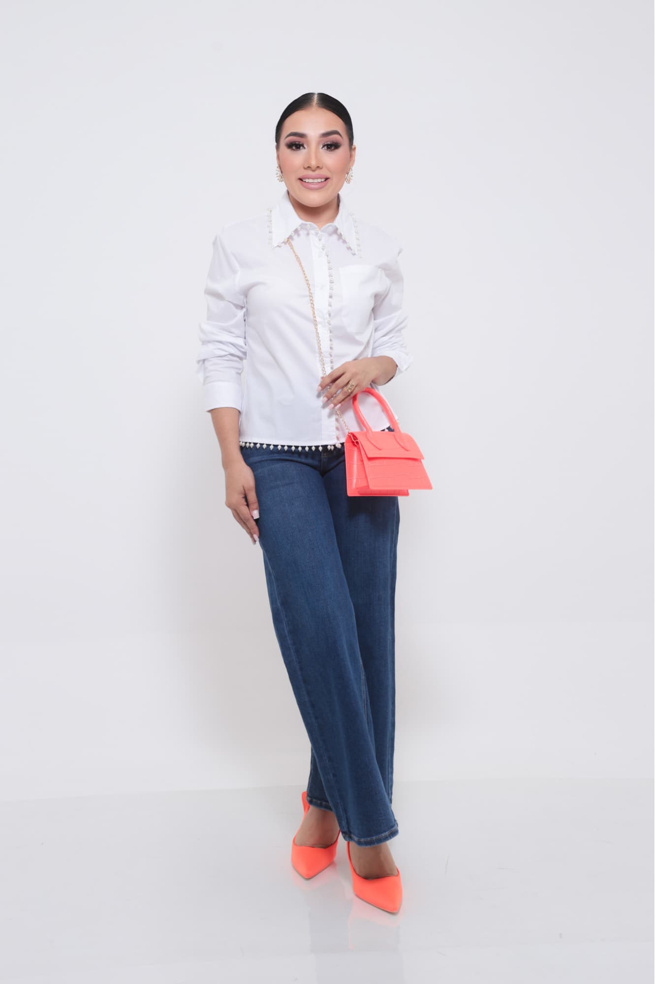 JEANS AZUL JUST BLACK RECTO P06626