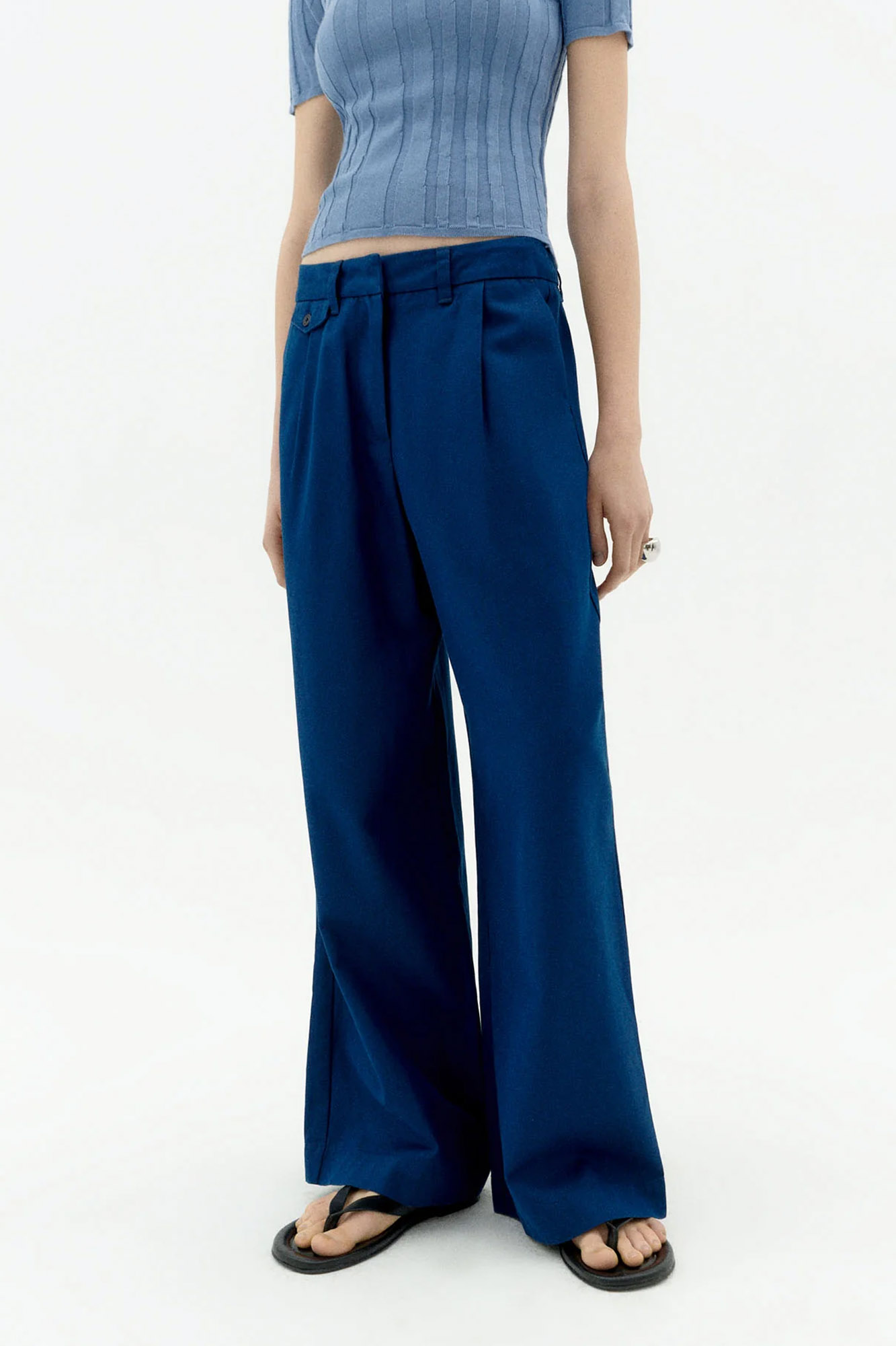 Pantalón azul hemp PAT