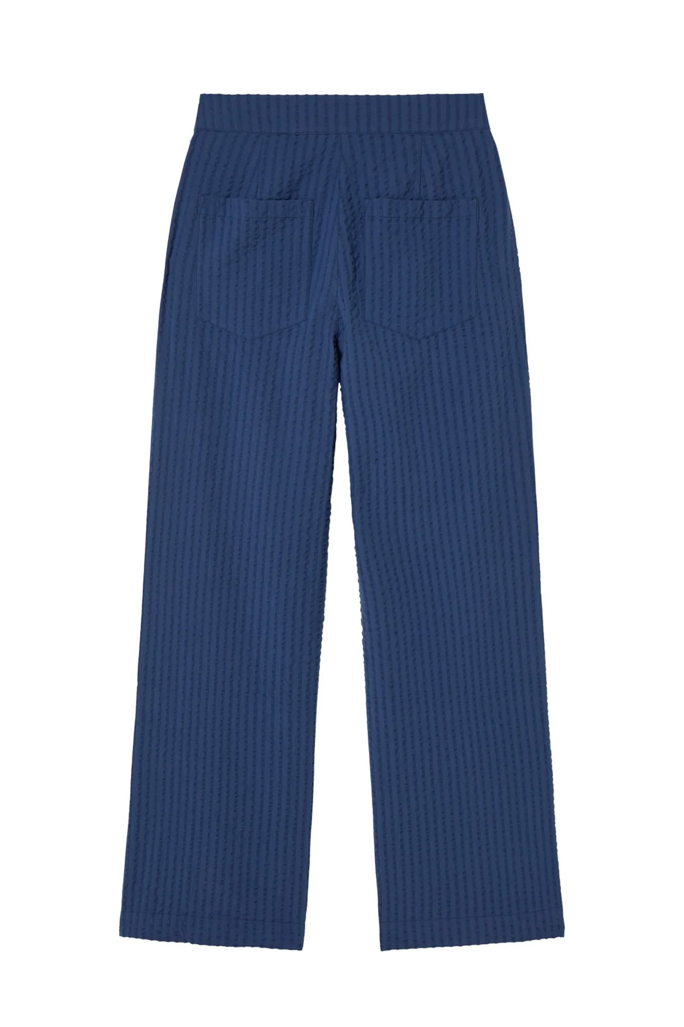 Pantalón azul seersucker MANOLITA - Imagen 6