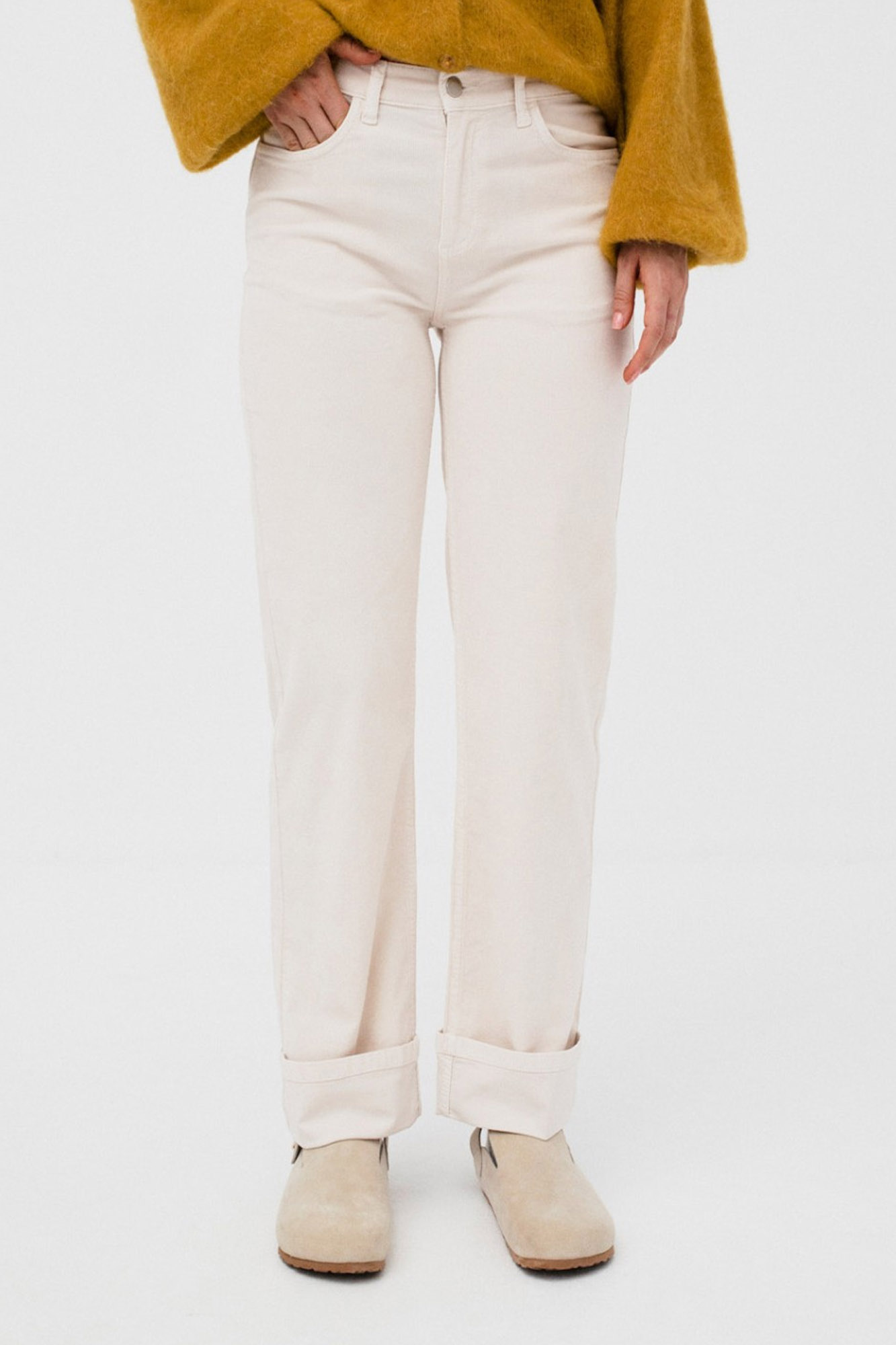 Pantalón de pana PICADILLY CRUDO