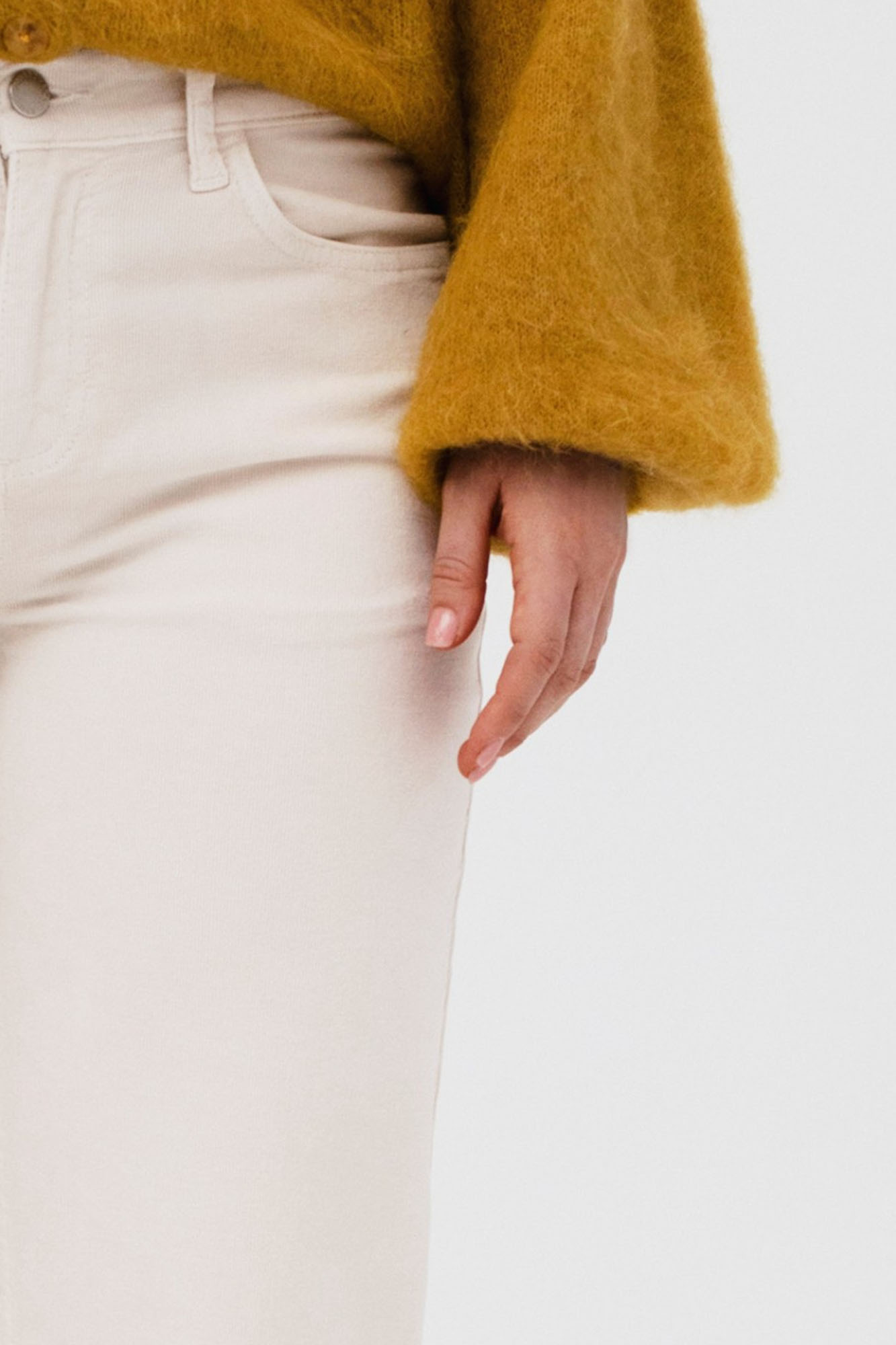 Pantalón de pana PICADILLY CRUDO