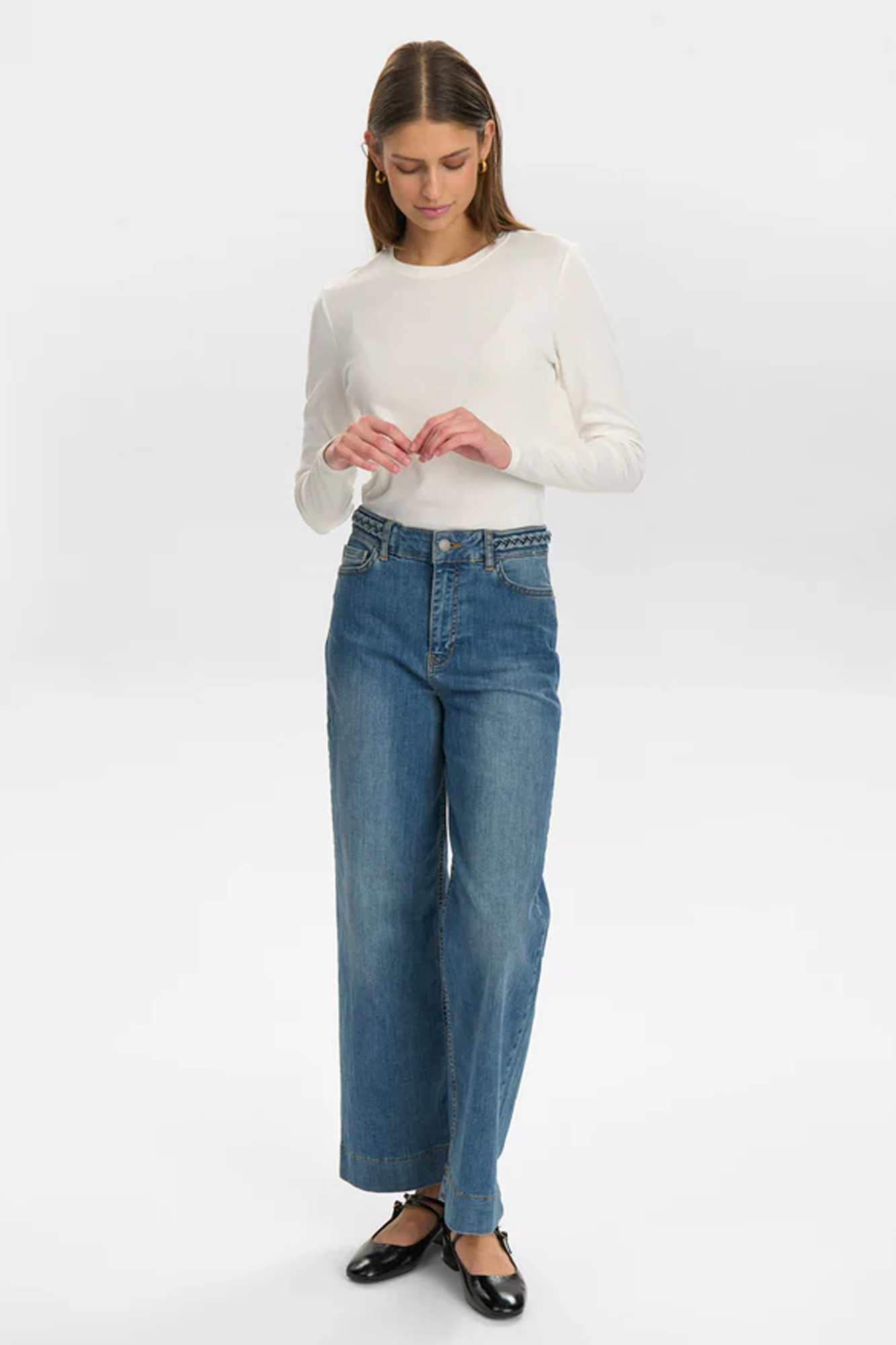 Pantalón vaquero NUPARIS BRAID