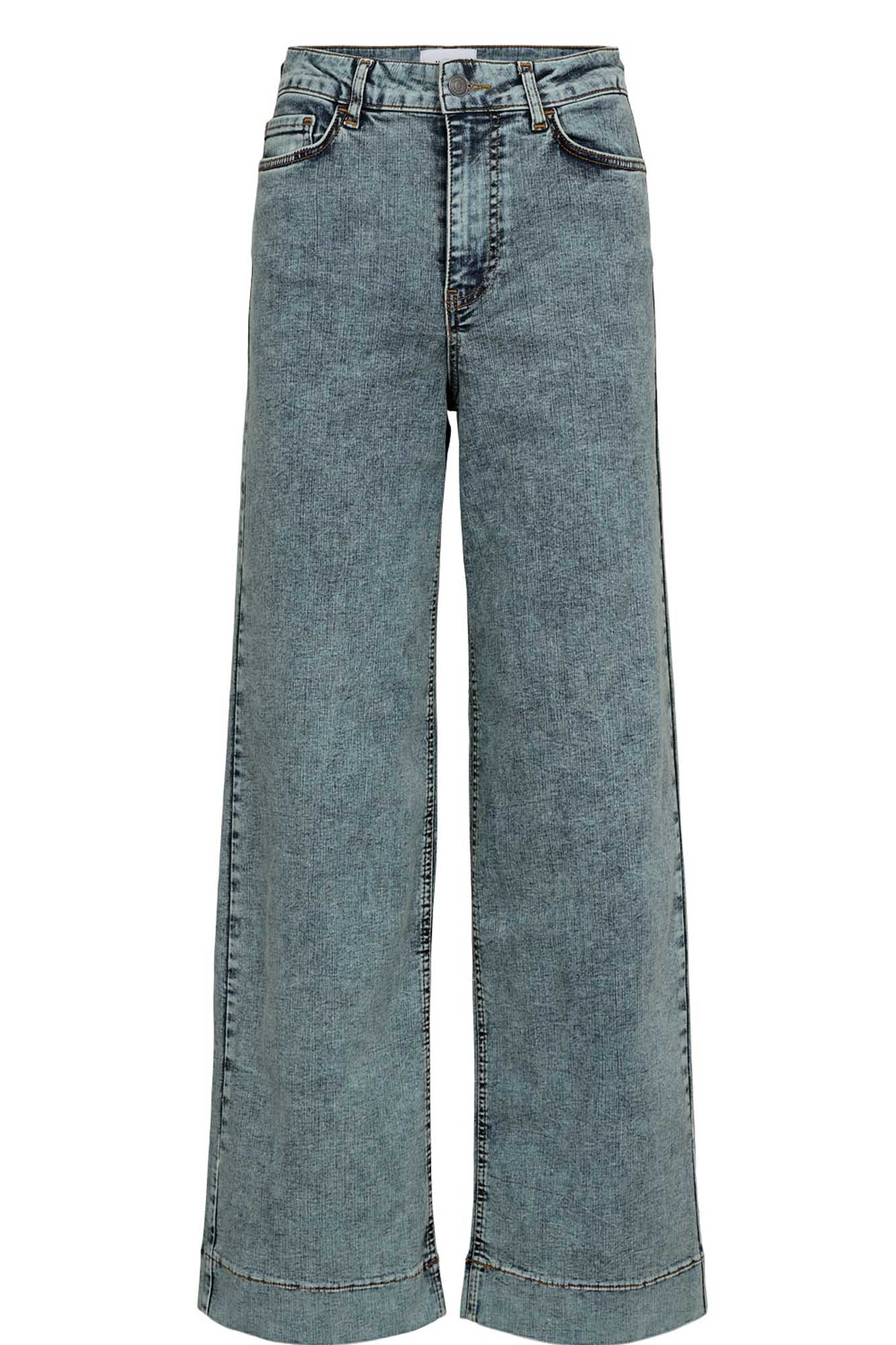 Pantalón vaquero NUPARIS LONG BLEACHED