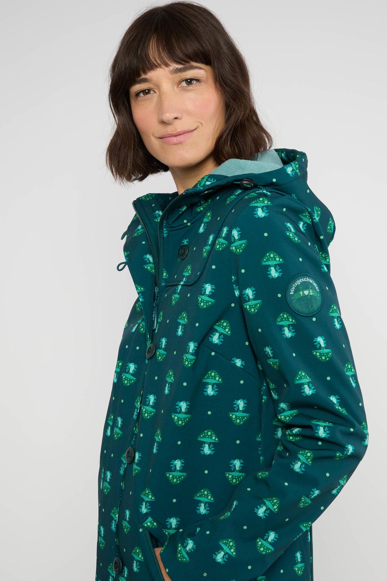 Parka impermeable WILD WEATHER NIGHT MUSHROOM